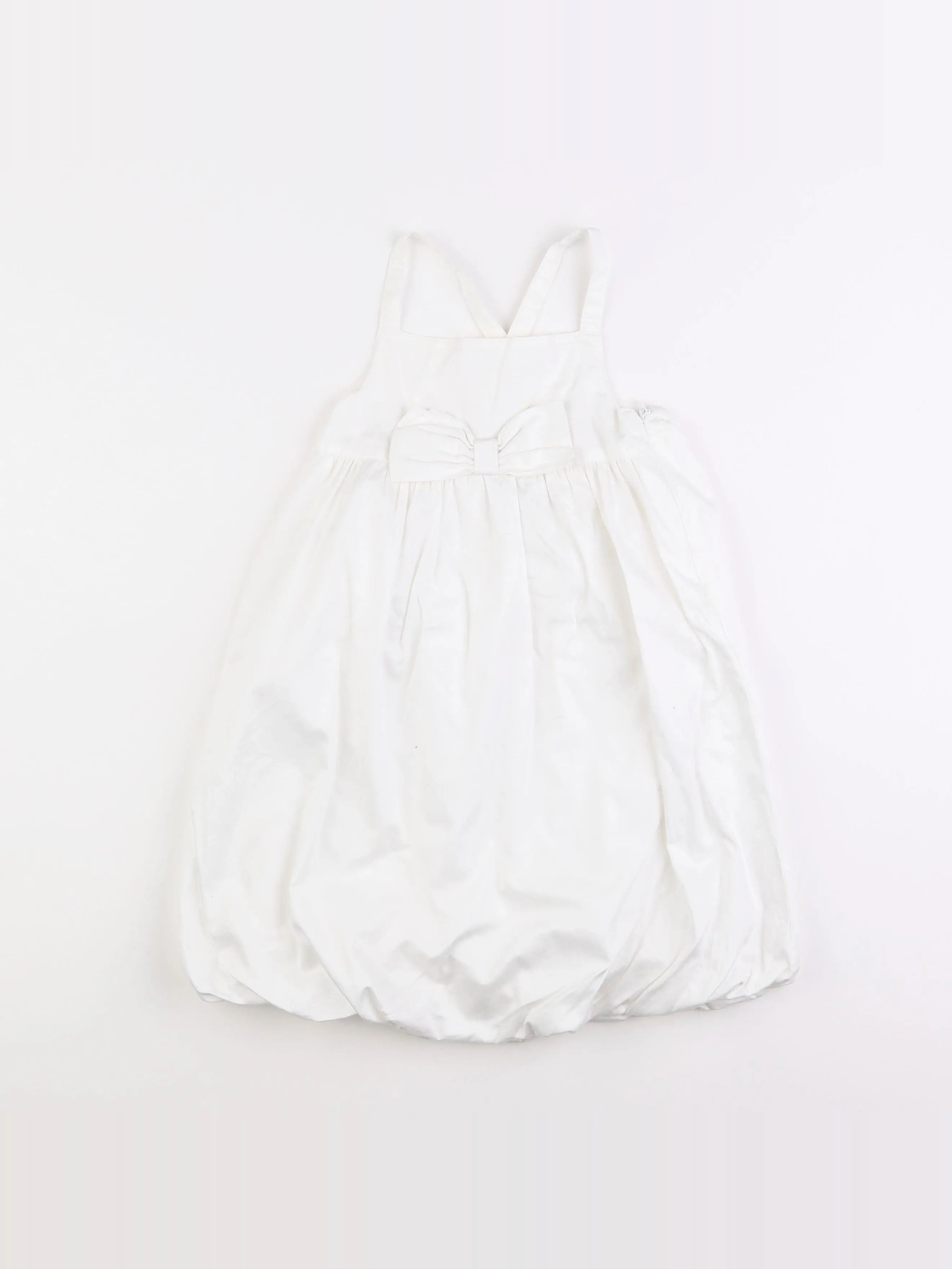 Vertbaudet - robe blanc - 6 ans