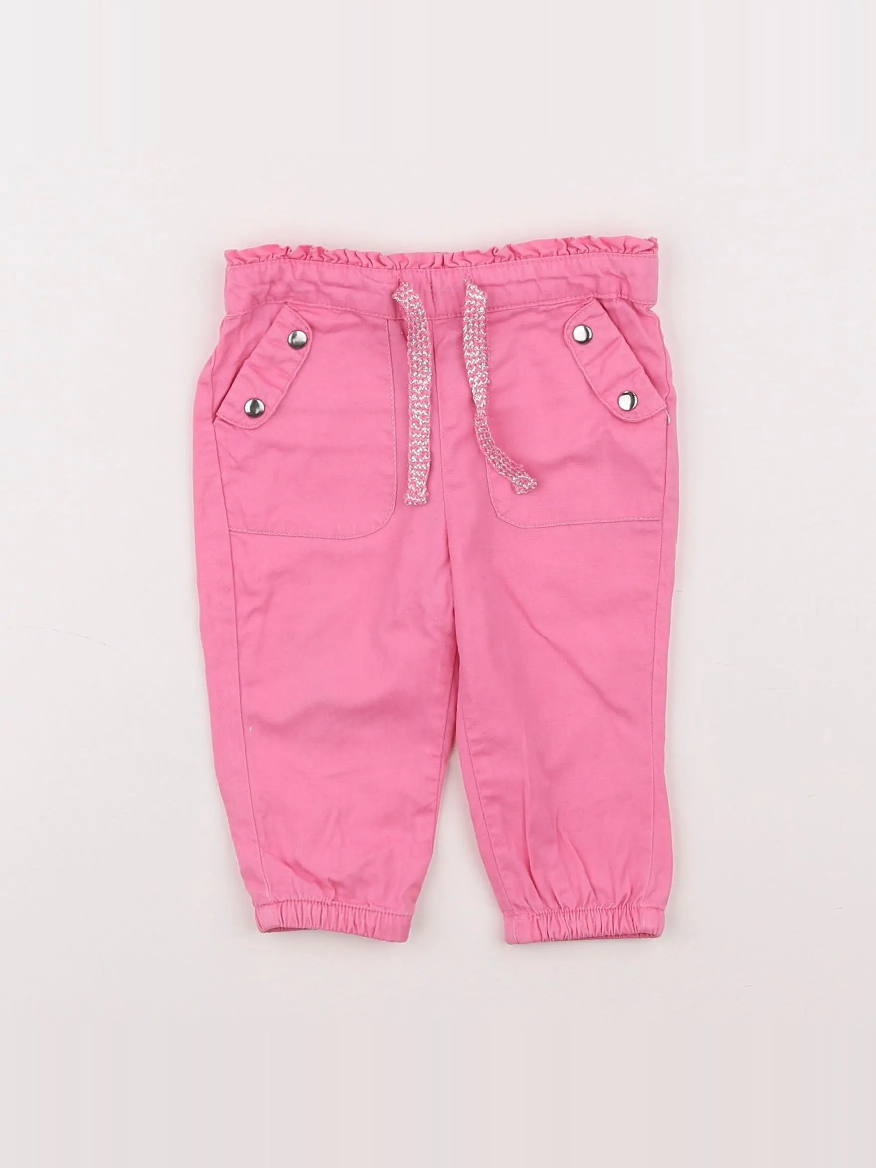 Tape à l'oeil - pantalon rose - 9 mois