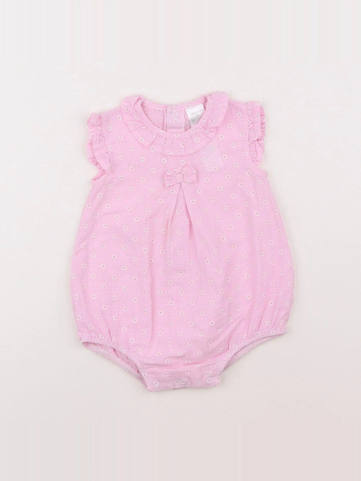 Tutto Piccolo - combinaison rose - 9 mois