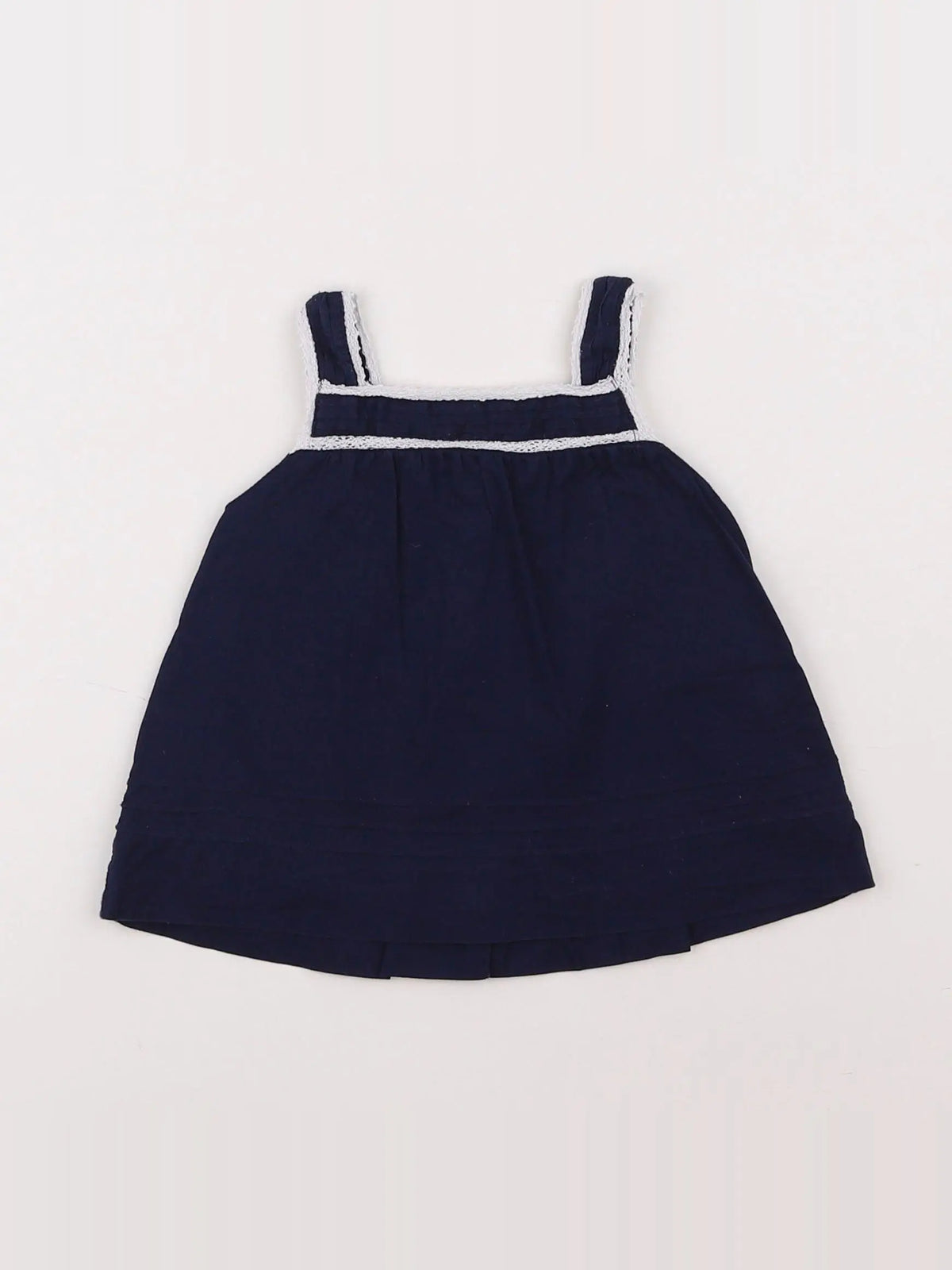 Boutchou - blouse bleu - 9 mois