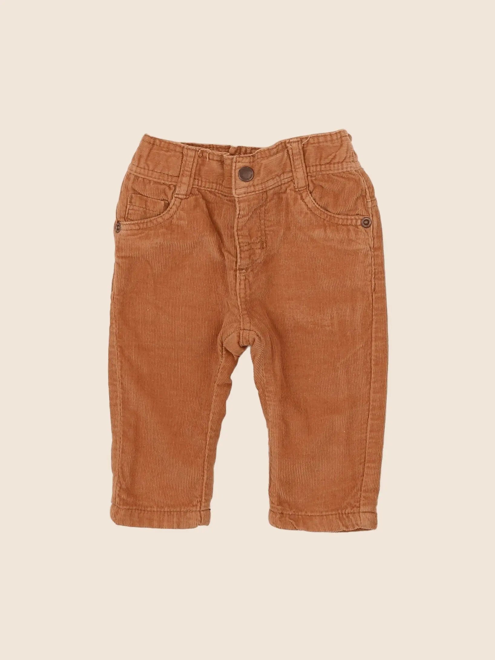 Vertbaudet - pantalon marron - 3 mois
