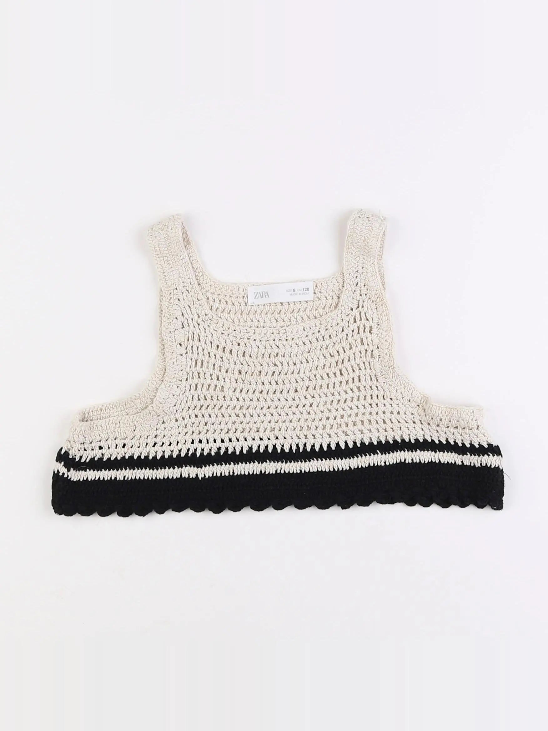 Zara - débardeur beige - 8 ans