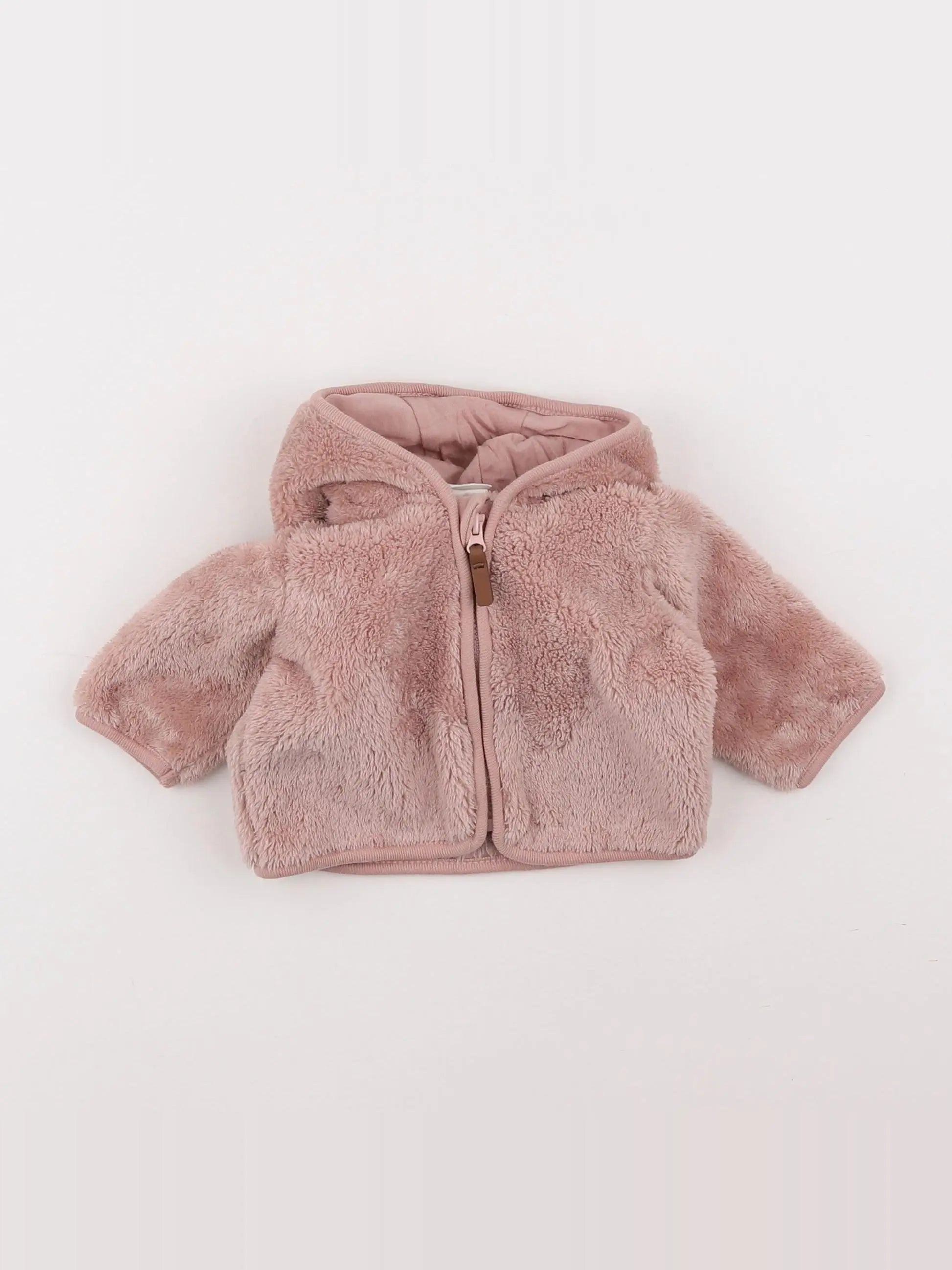 H&M - veste rose - 0/1 mois