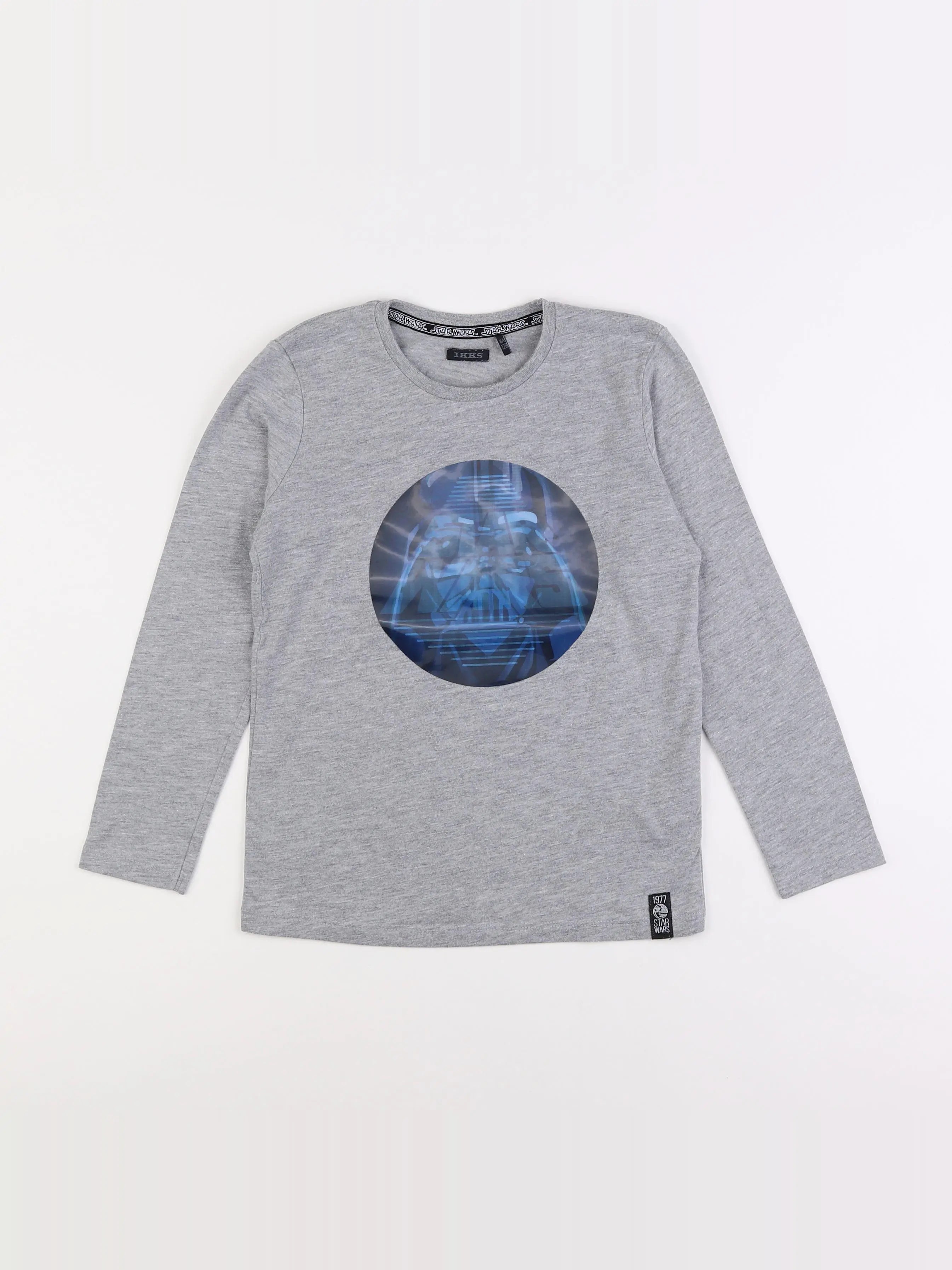 IKKS - tee-shirt gris - 8 ans