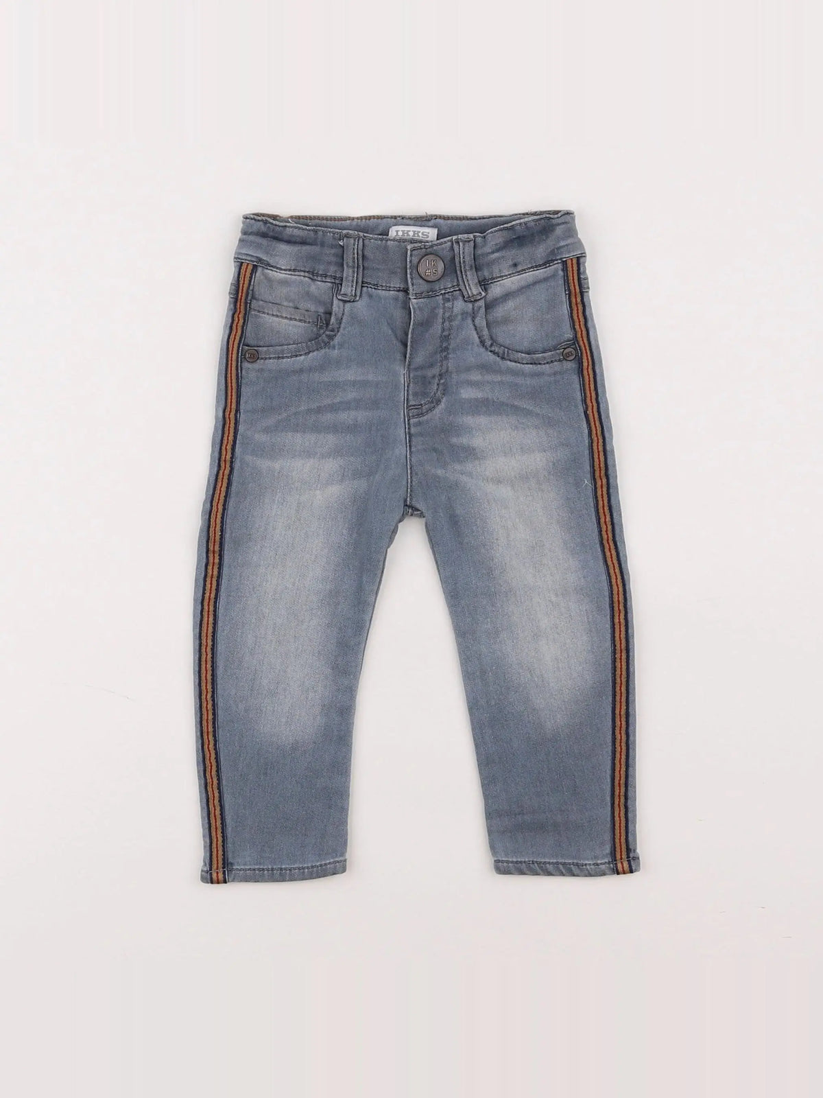 IKKS - jean gris - 12 mois