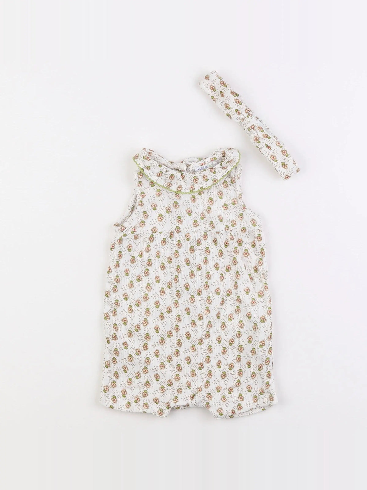 Boutchou - combinaison blanc - 3 mois