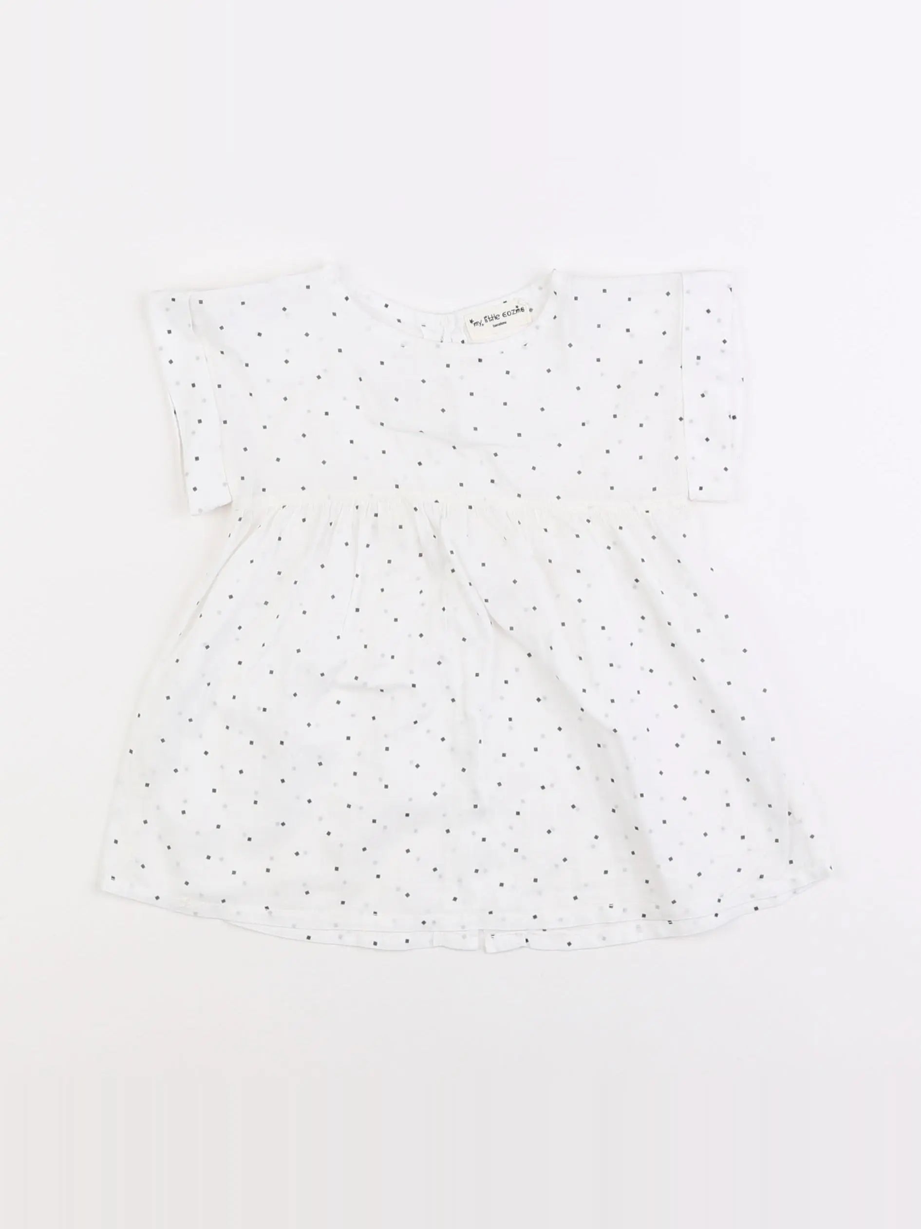 My little cozmo - robe blanc - 12 mois