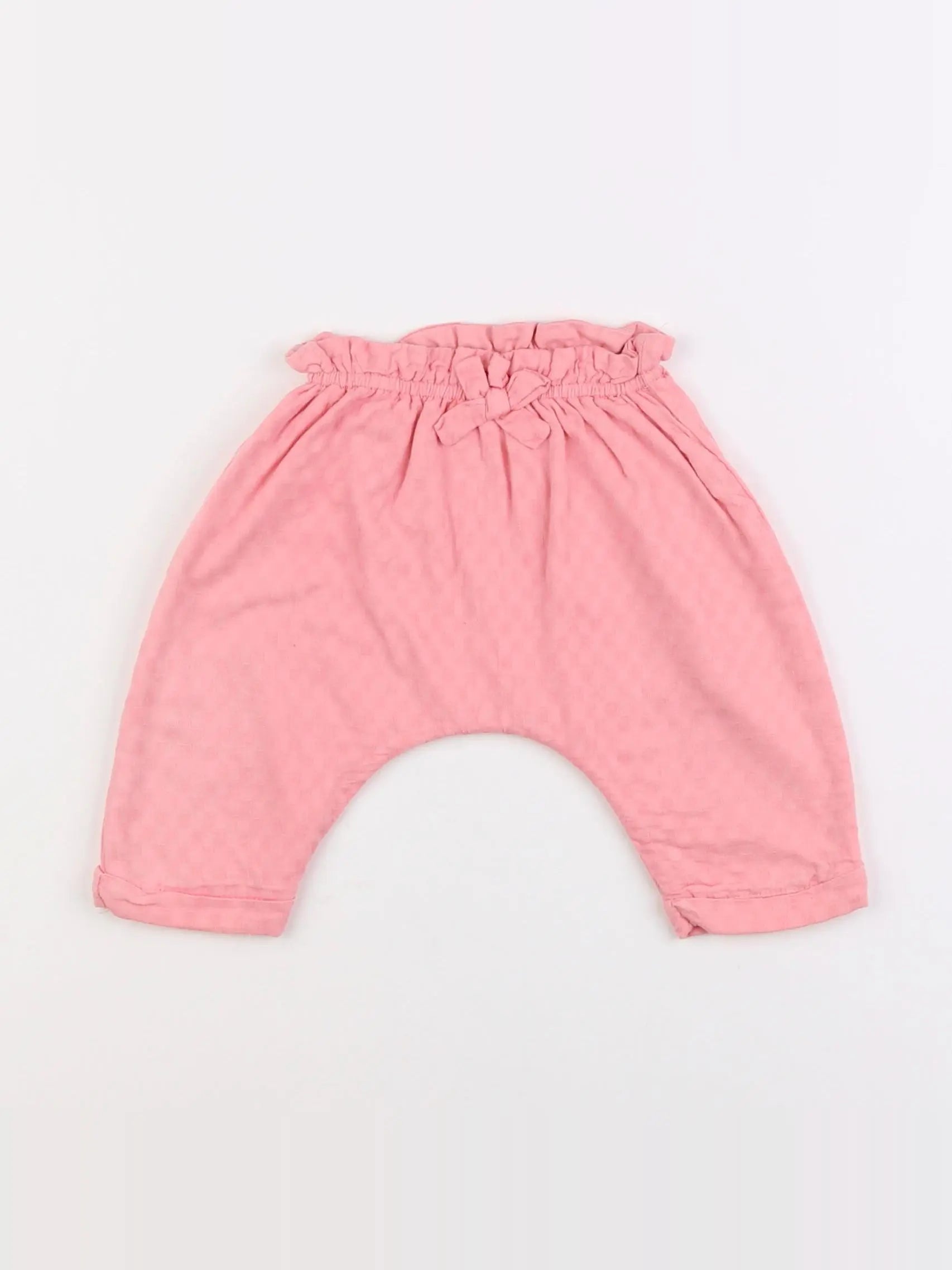 Natalys - pantalon rose - 3 mois