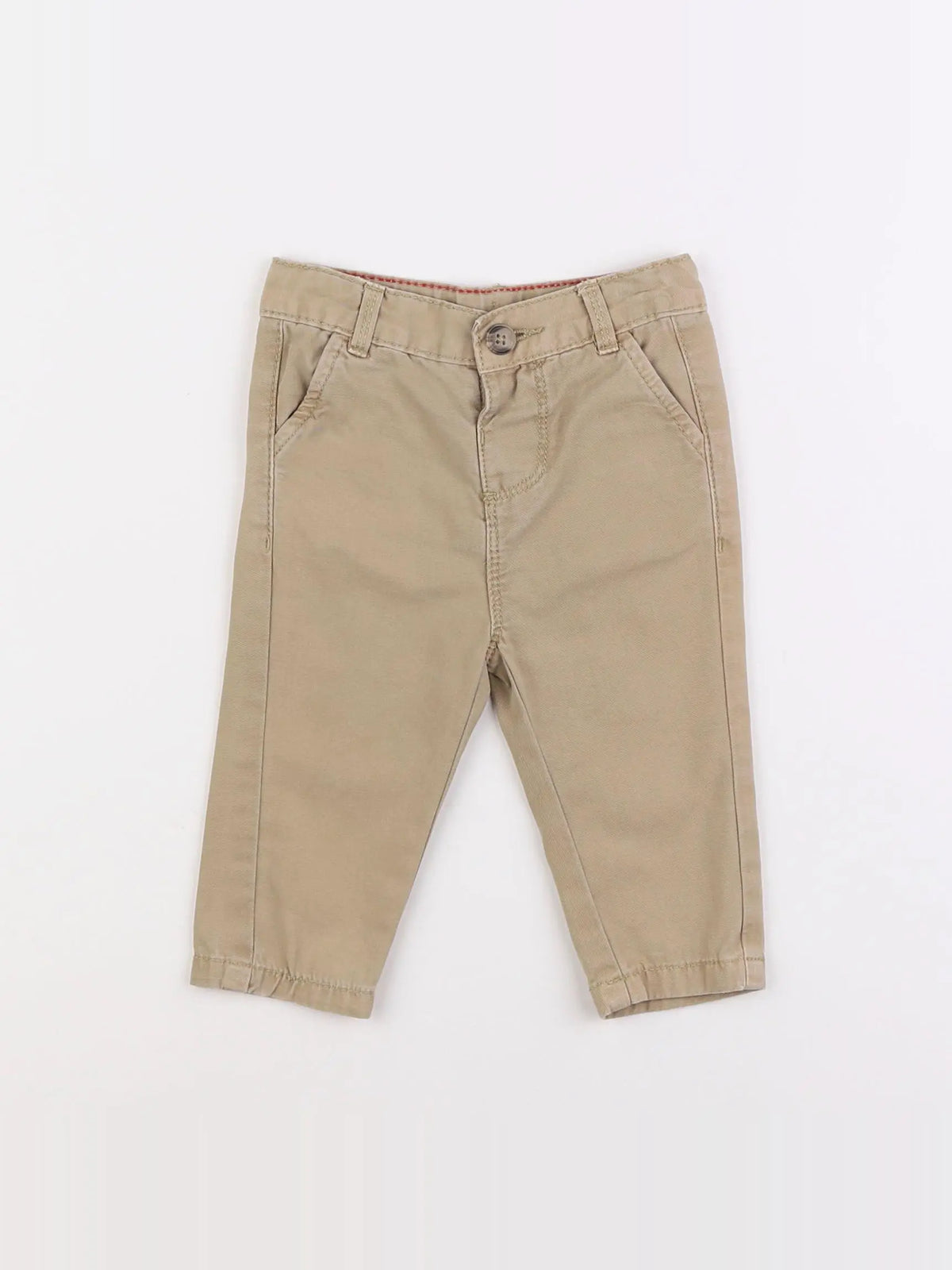 Tape à l'oeil - pantalon beige - 6 mois