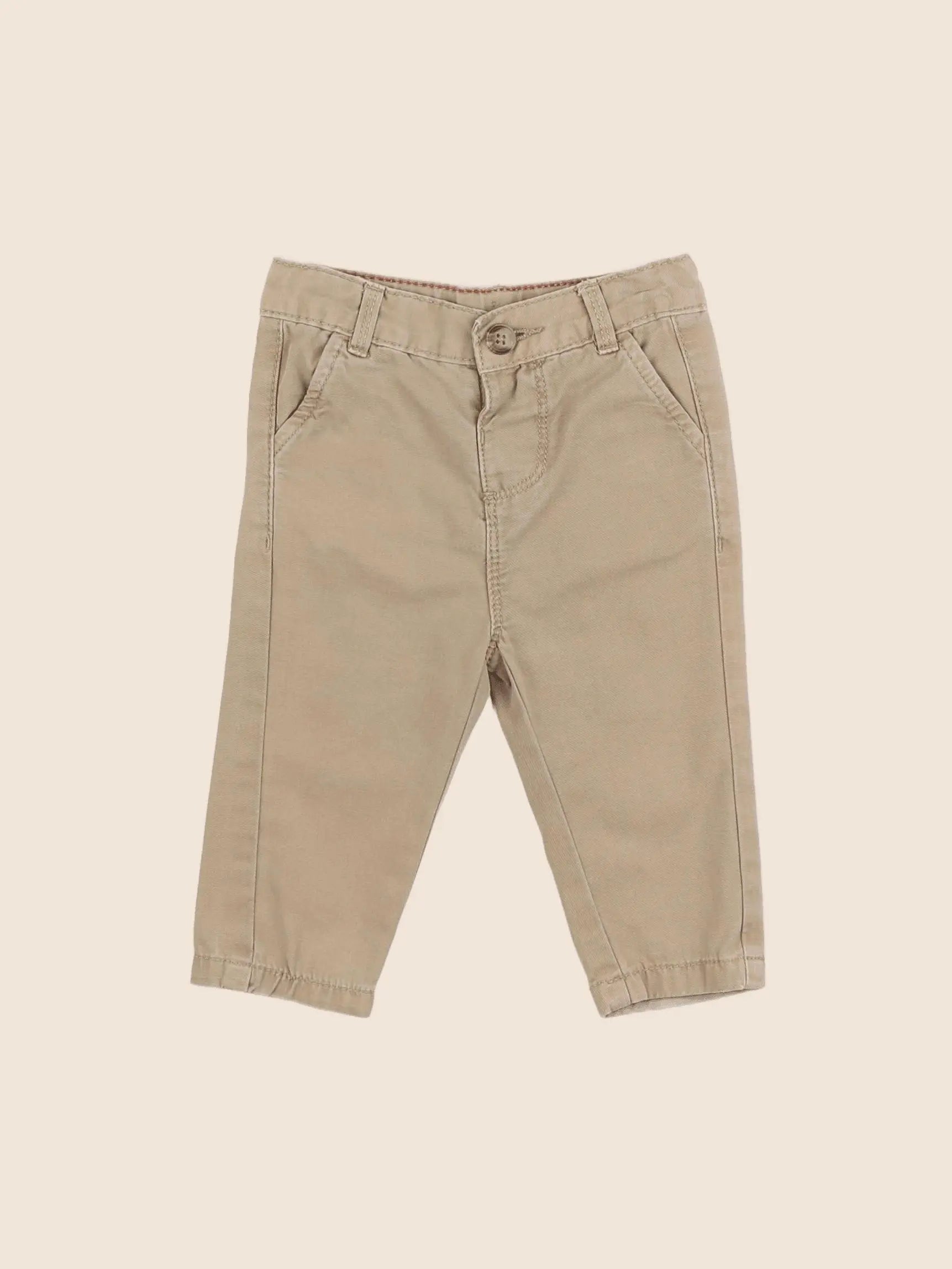 Tape à l'oeil - pantalon beige - 6 mois