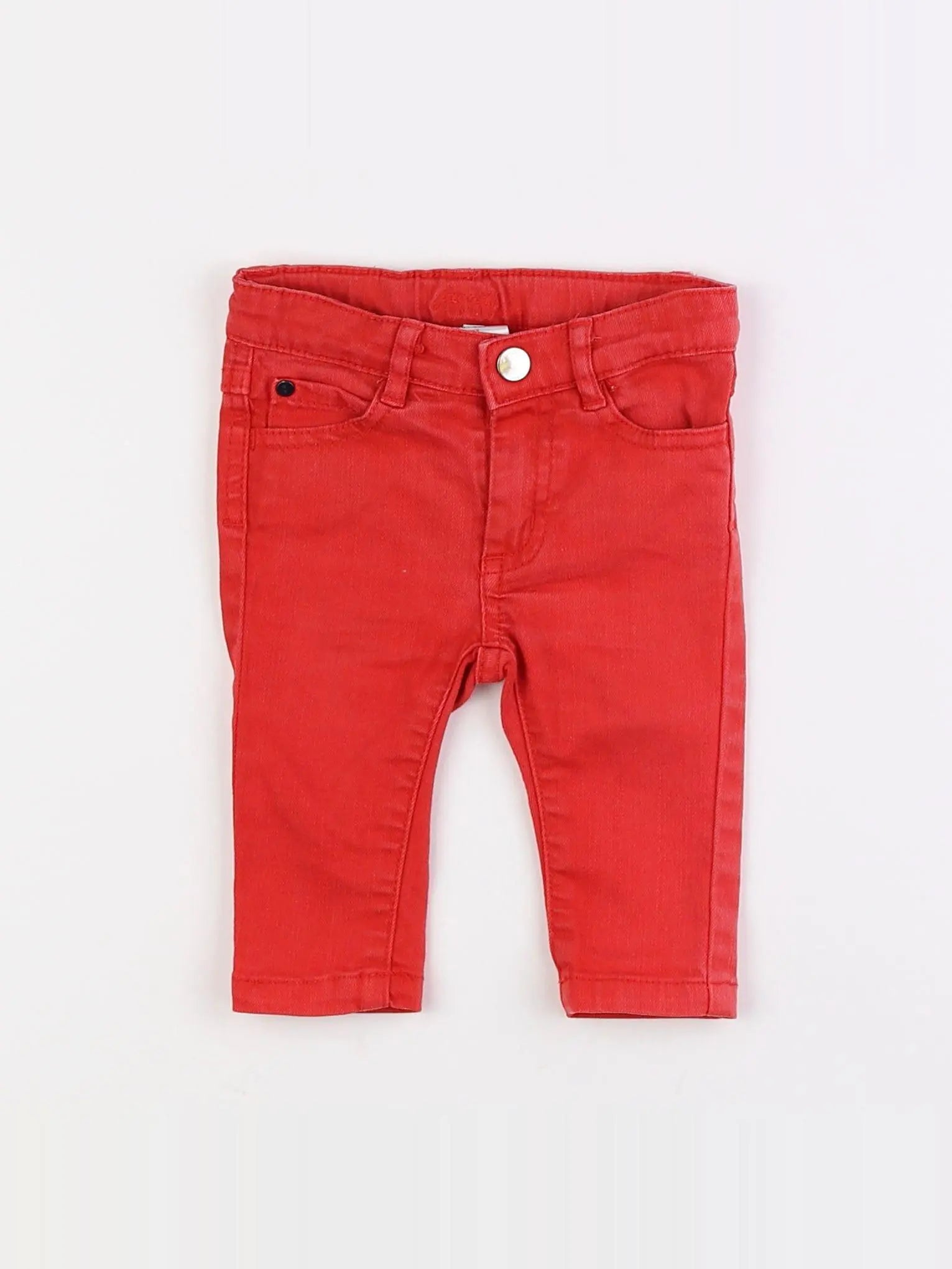Jacadi - pantalon rouge - 6 mois