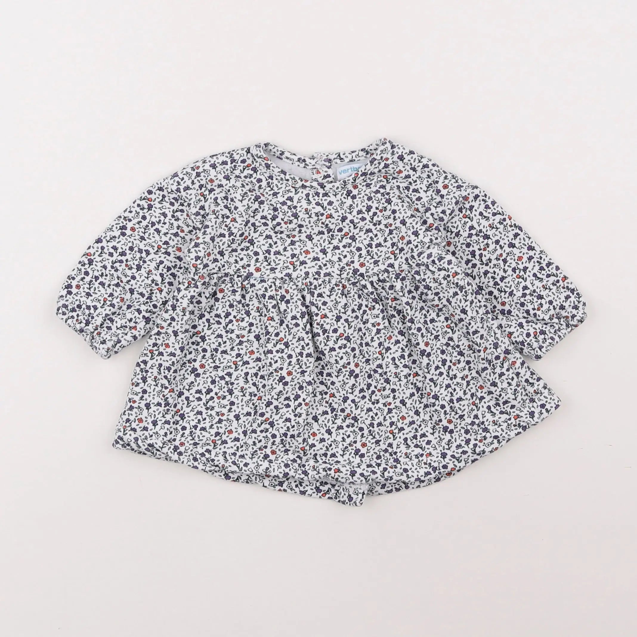 Vertbaudet - blouse multicolore - 3 mois