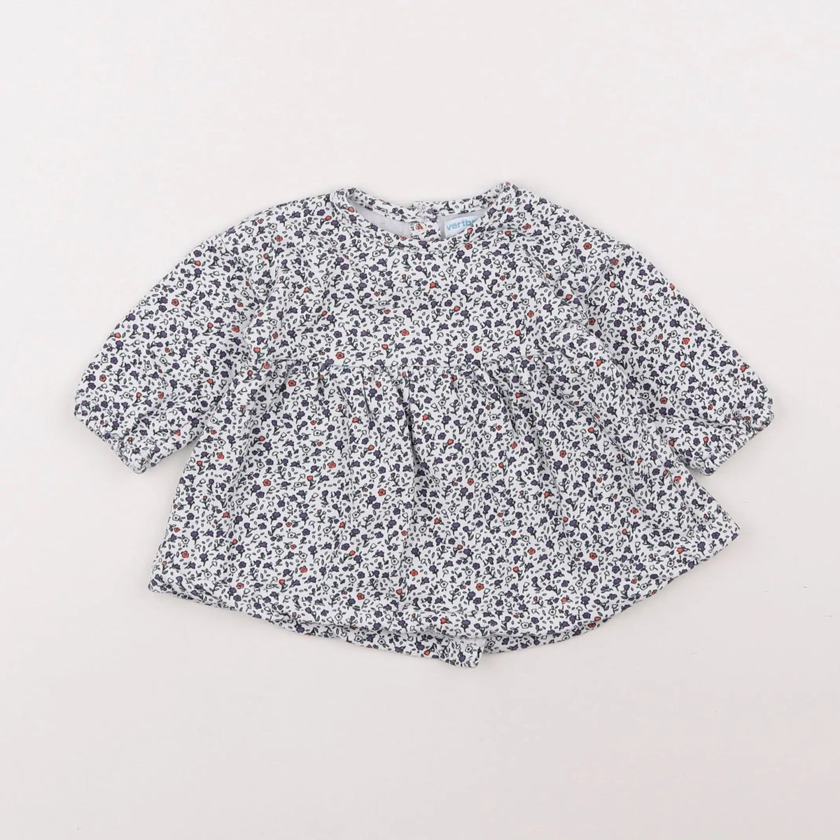 Vertbaudet - blouse multicolore - 3 mois