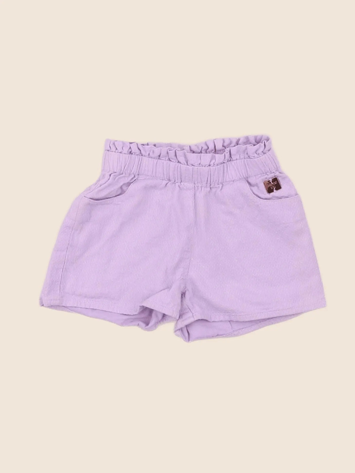 Carrément Beau - short violet - 3 mois