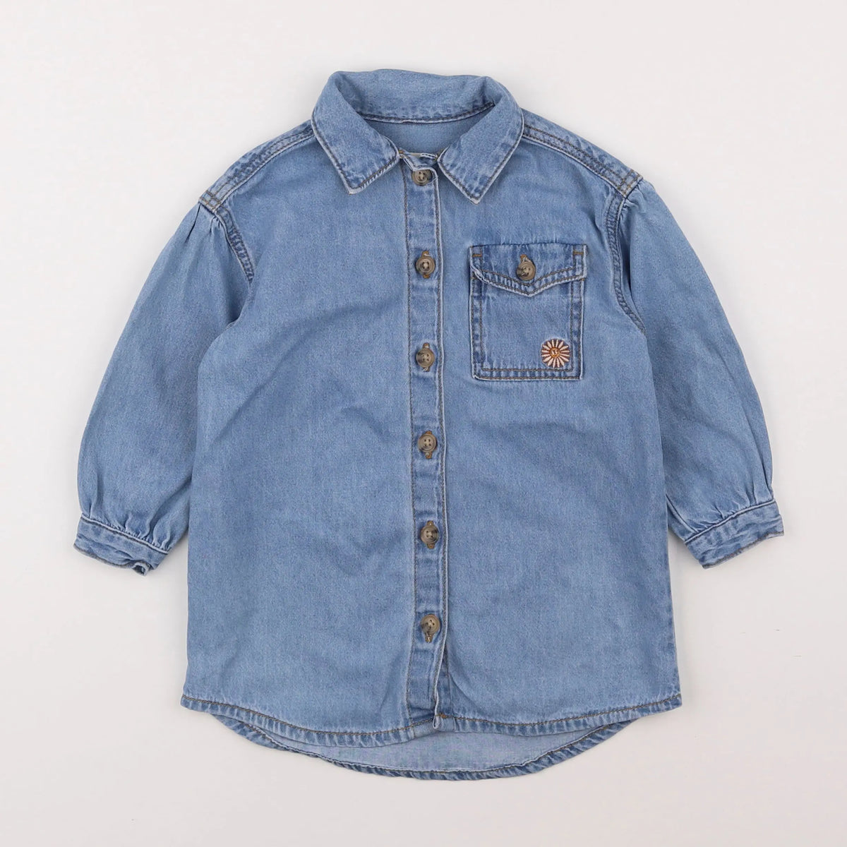 Vertbaudet - robe bleu - 3 ans