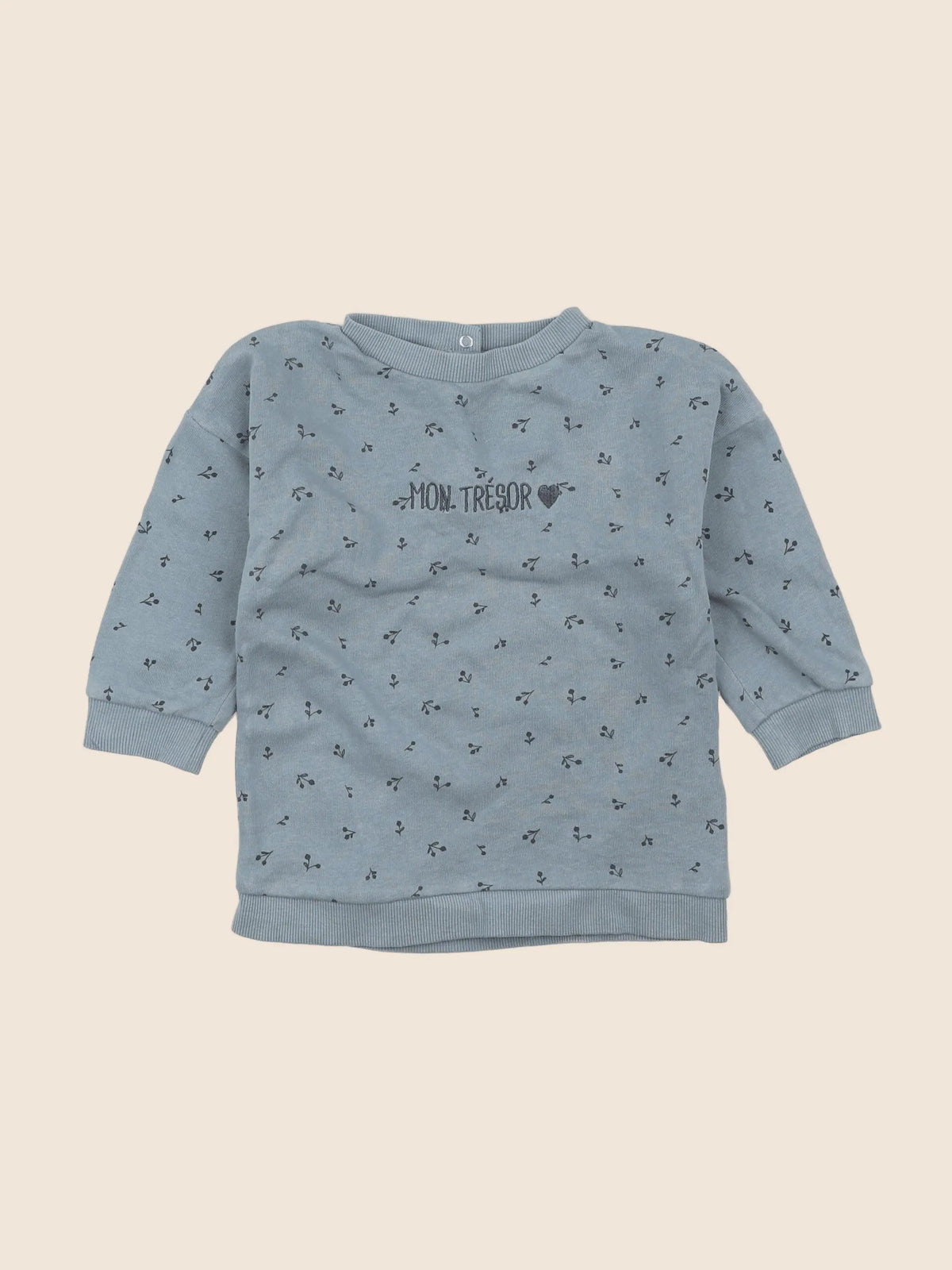 Vertbaudet - robe bleu - 18 mois
