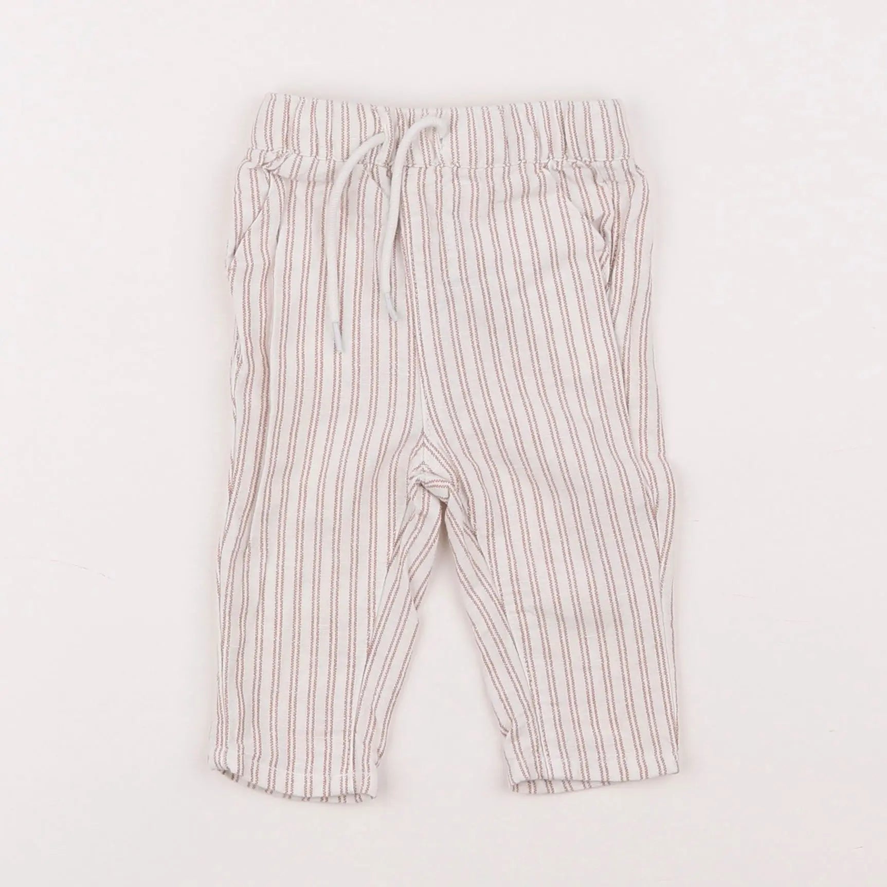 Vertbaudet - pantalon blanc - 3 mois