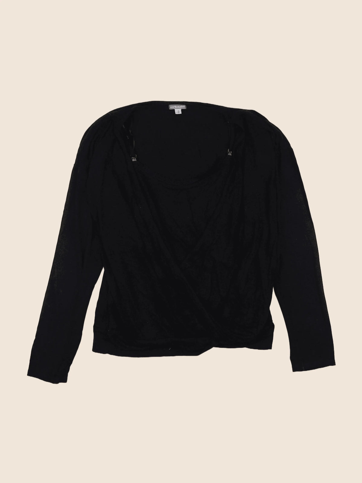 Vertbaudet - tee-shirt grossesse noir - 38 à 40