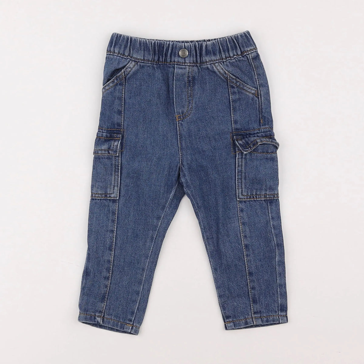 Vertbaudet - jean bleu - 12 mois