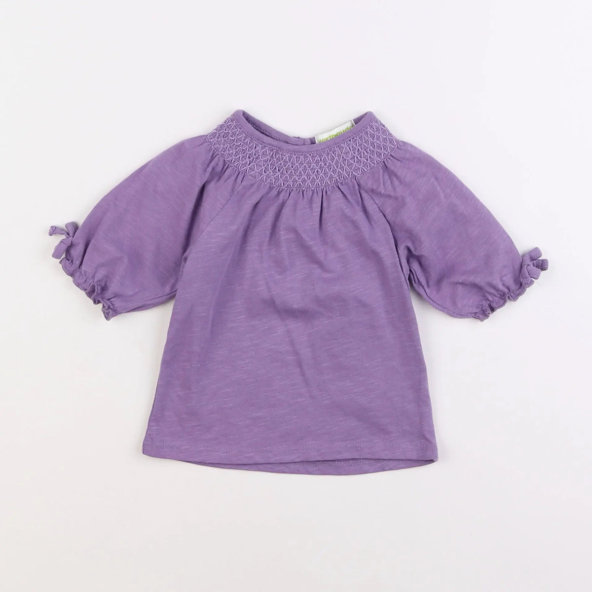 Vertbaudet - robe violet - 9 mois
