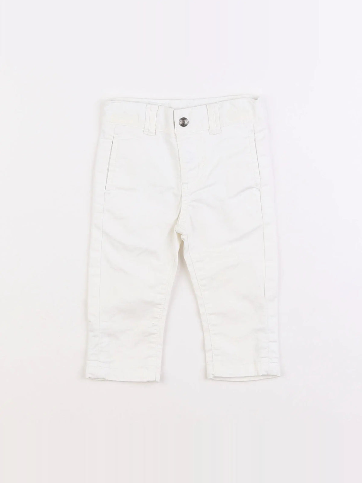 Vertbaudet - pantalon blanc - 3 mois