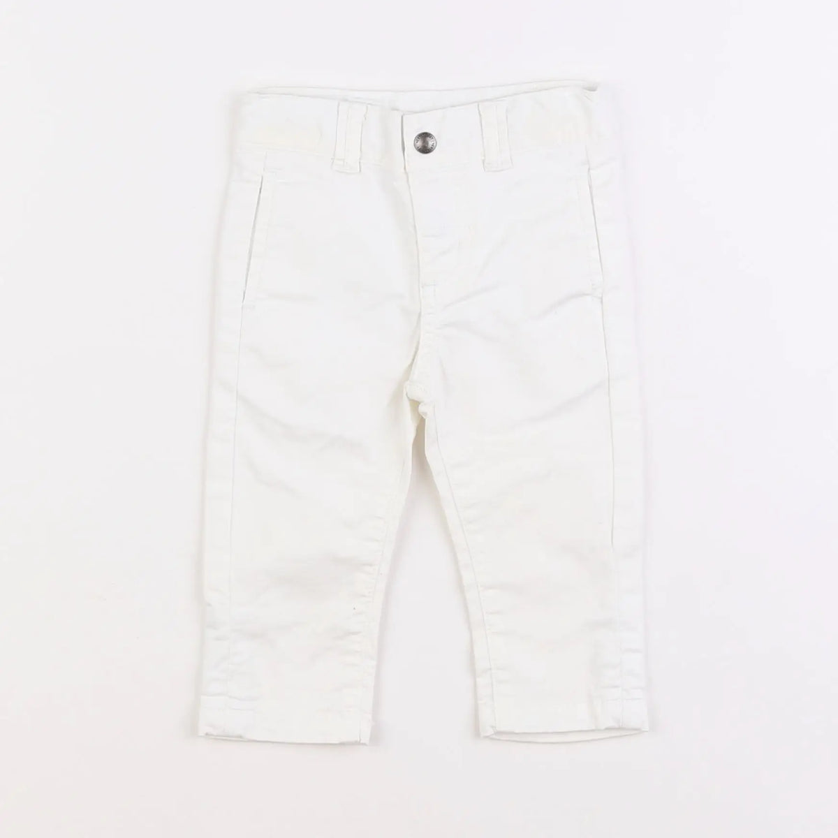 Vertbaudet - pantalon blanc - 3 mois