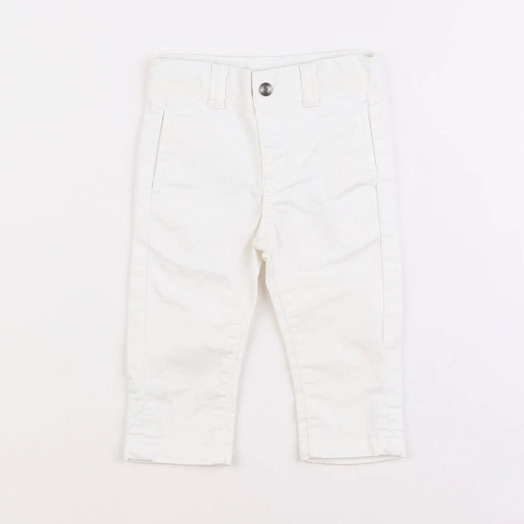 Vertbaudet - pantalon blanc - 3 mois