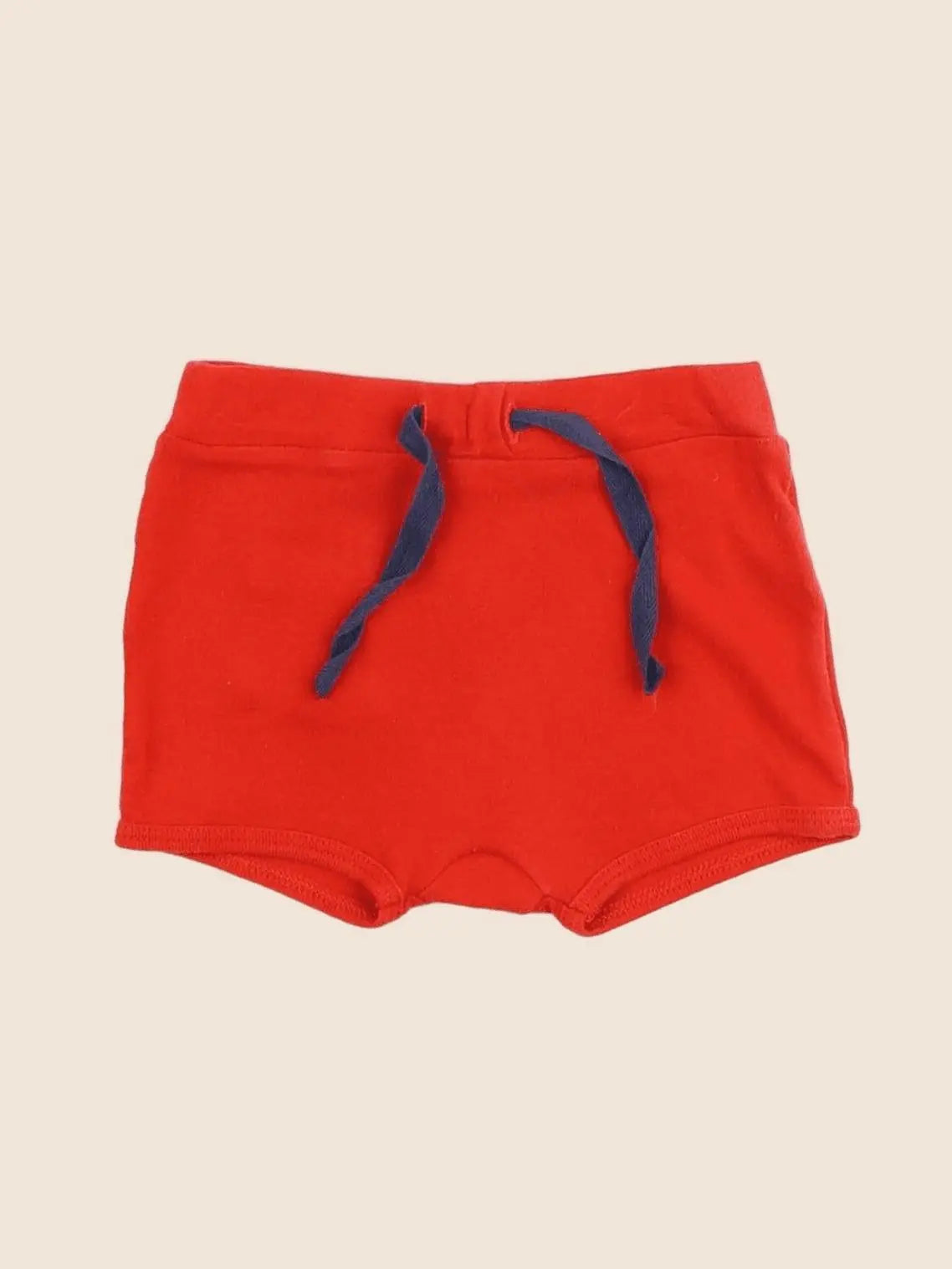 Petit Bateau - short rouge - 6 mois