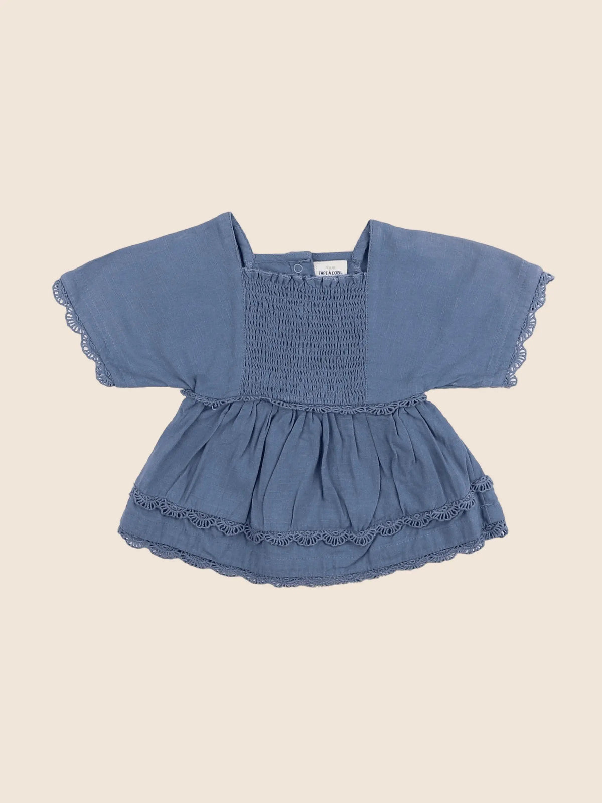 Tape à l'oeil - robe gris - 3 mois