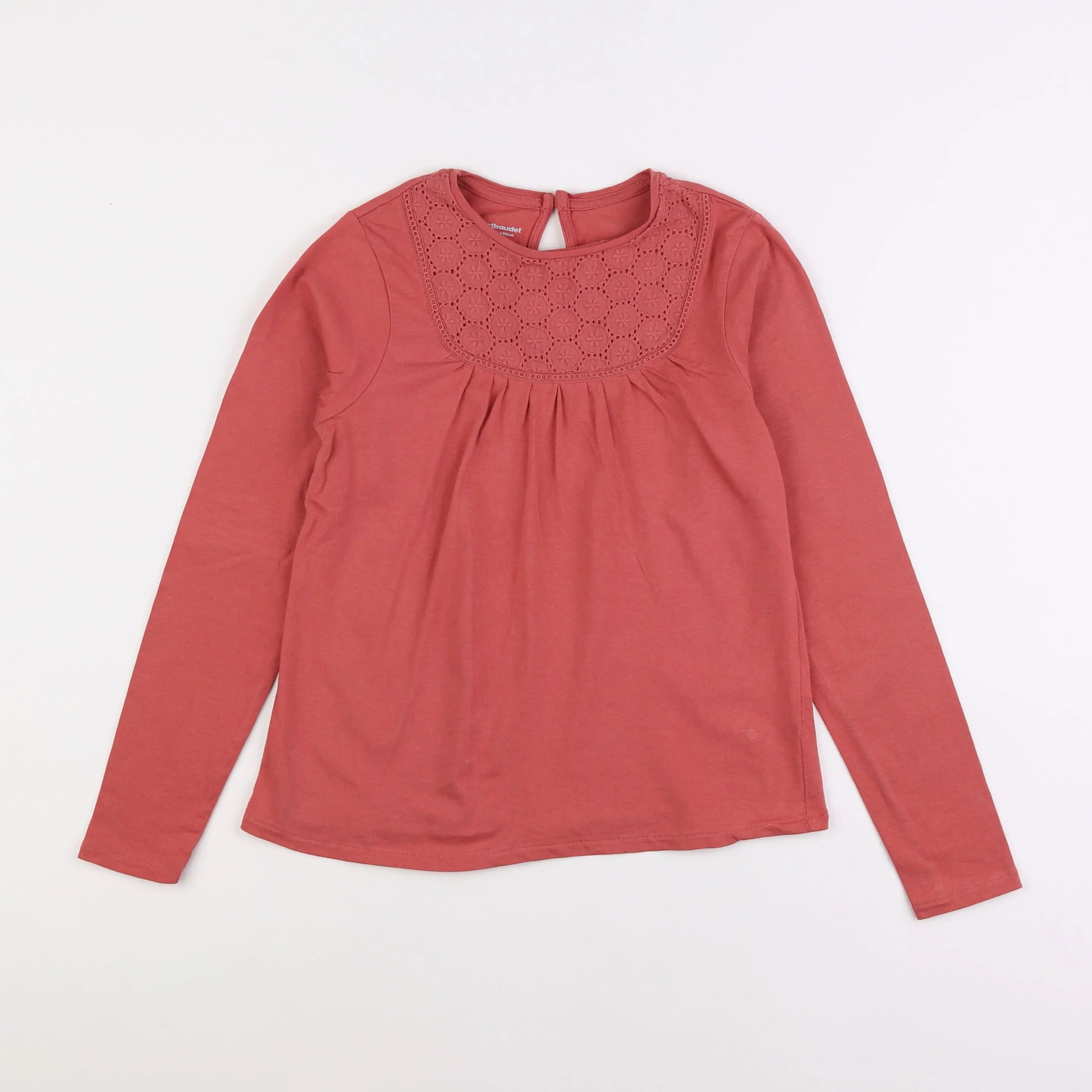 Vertbaudet - tee-shirt rose - 10 ans
