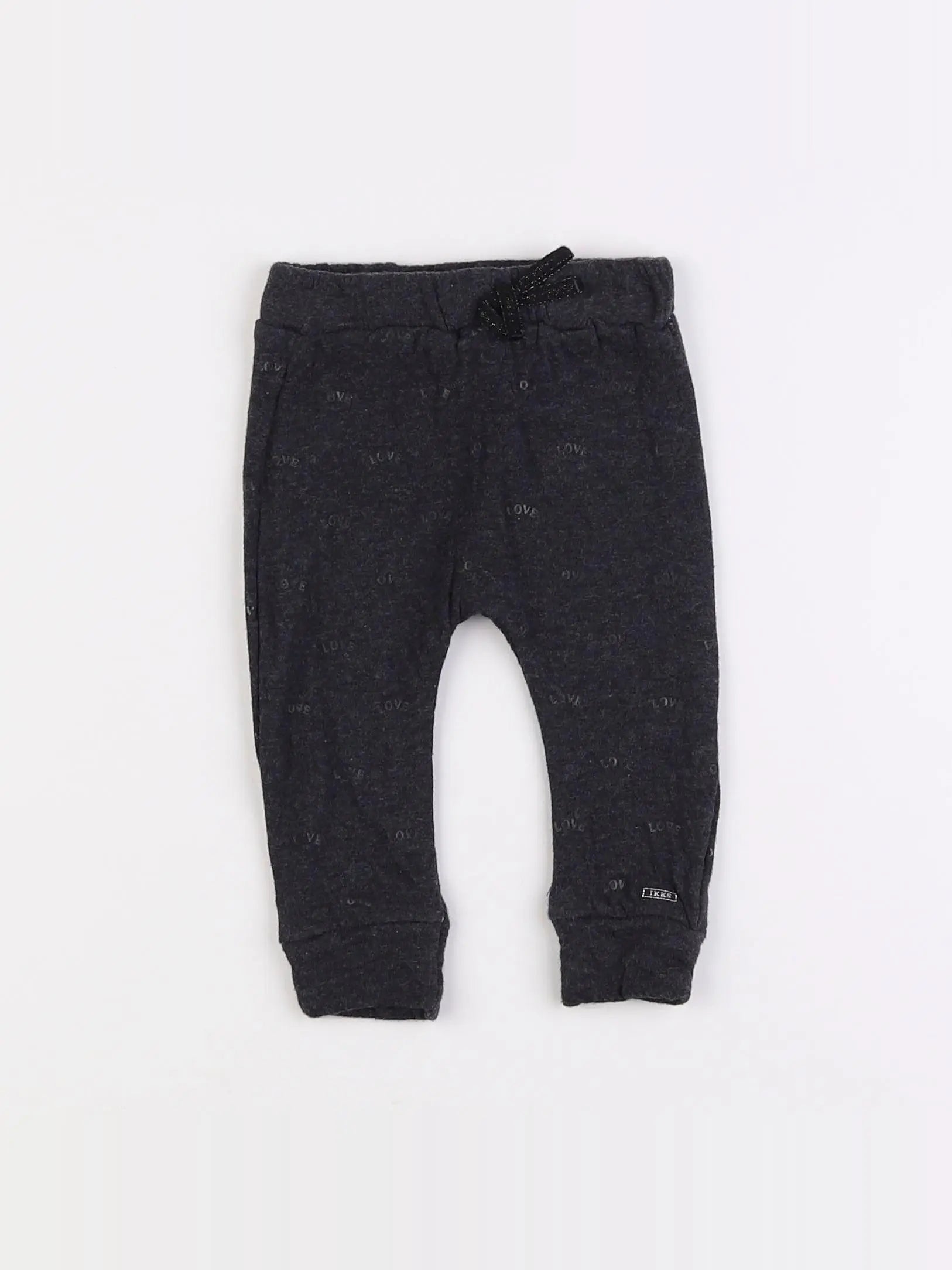 IKKS - legging gris - 6 mois