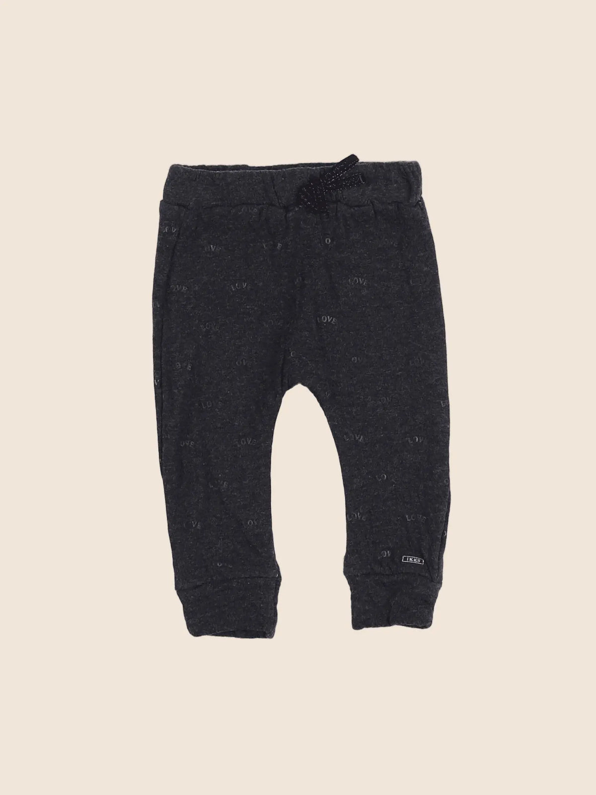 IKKS - legging gris - 6 mois