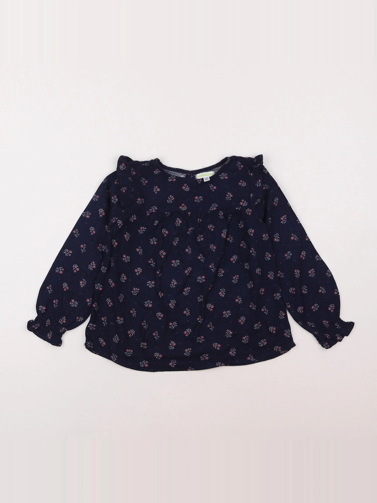 Vertbaudet - blouse bleu - 6 ans