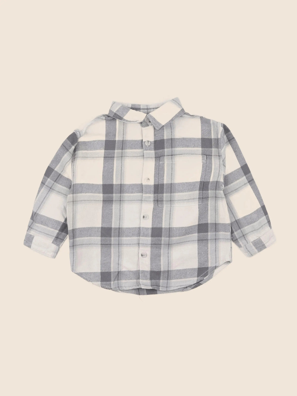 Zara - chemise gris - 9/12 mois