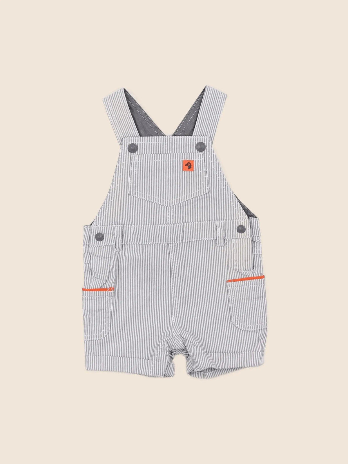 Cadet Rousselle - salopette gris - 6 mois