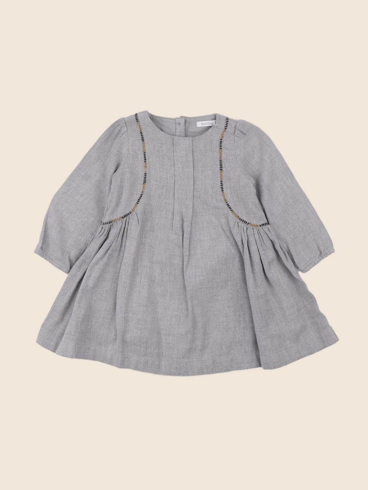 Boutchou - robe gris - 6 mois