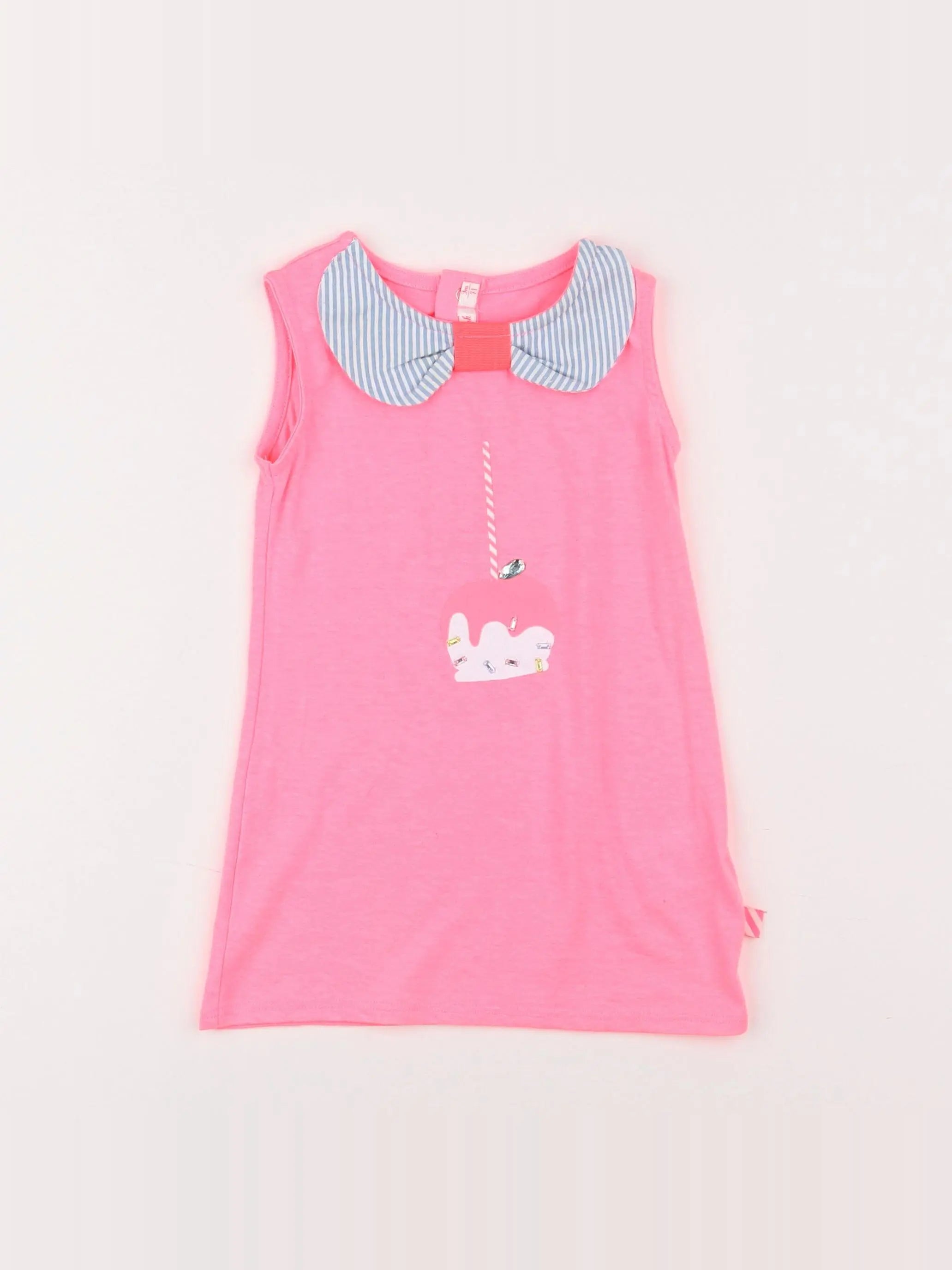 Billie Blush - robe rose fluo - 9 mois