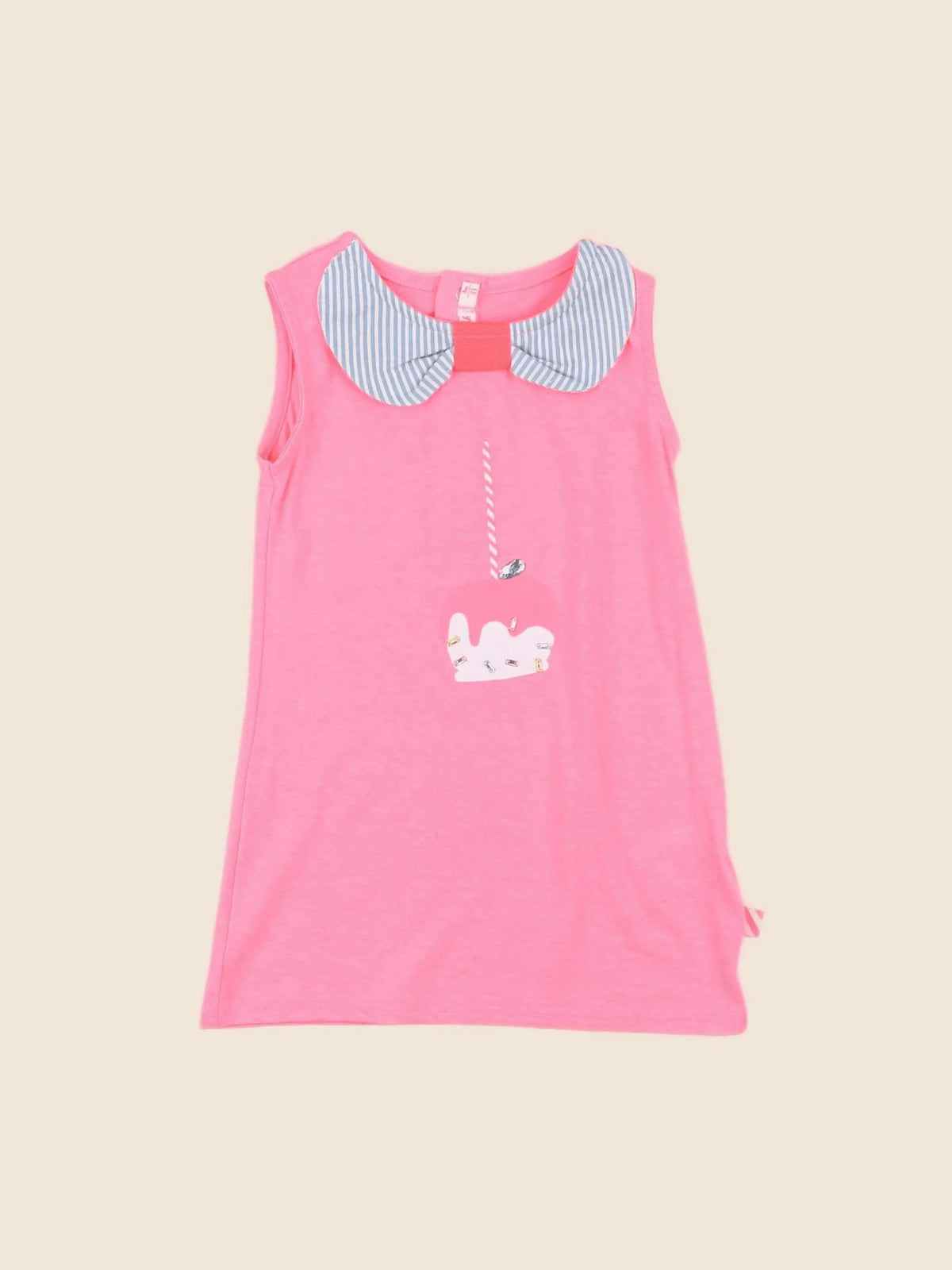 Billie Blush - robe rose fluo - 9 mois