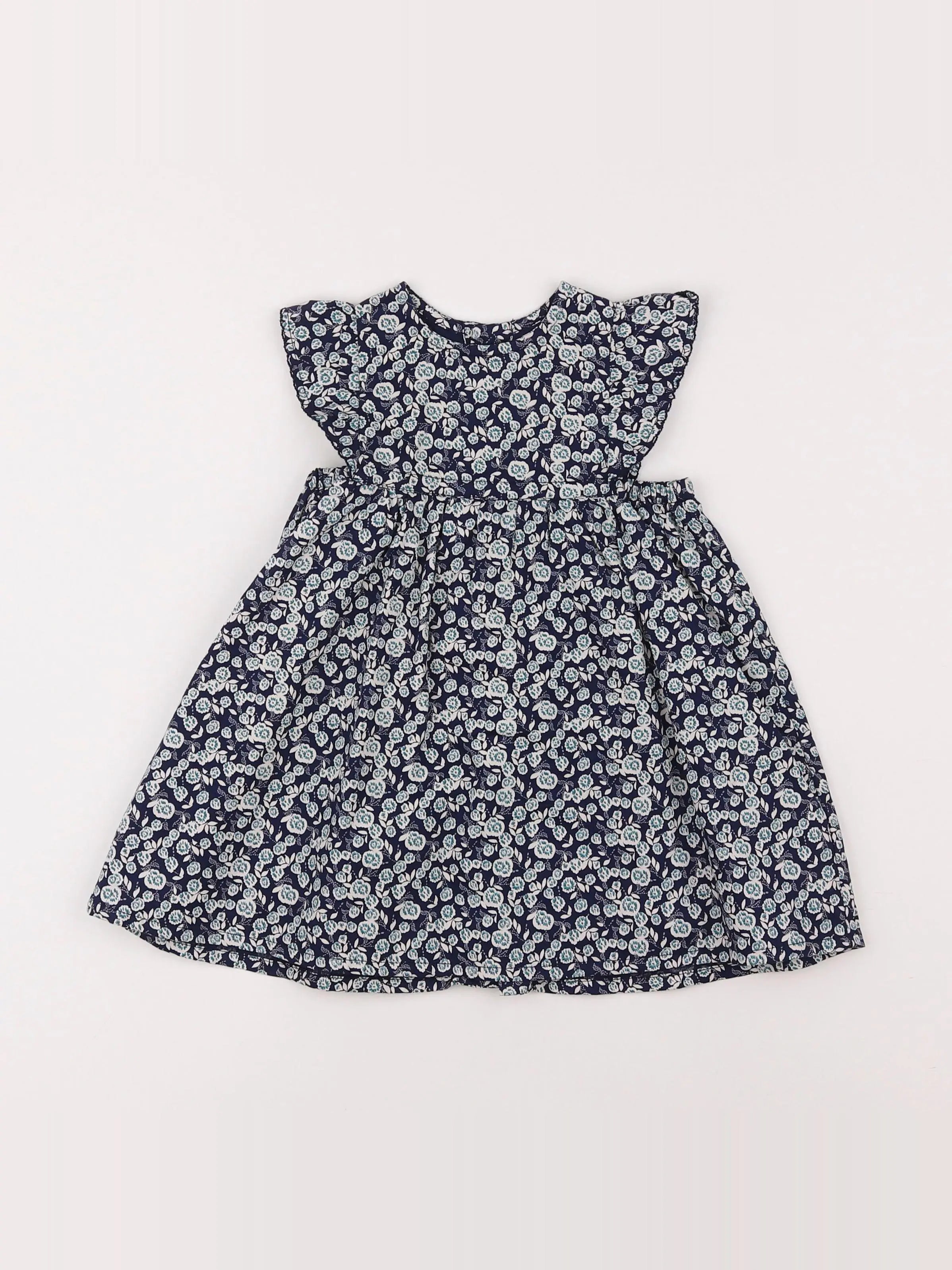 Boutchou - robe bleu - 9 mois