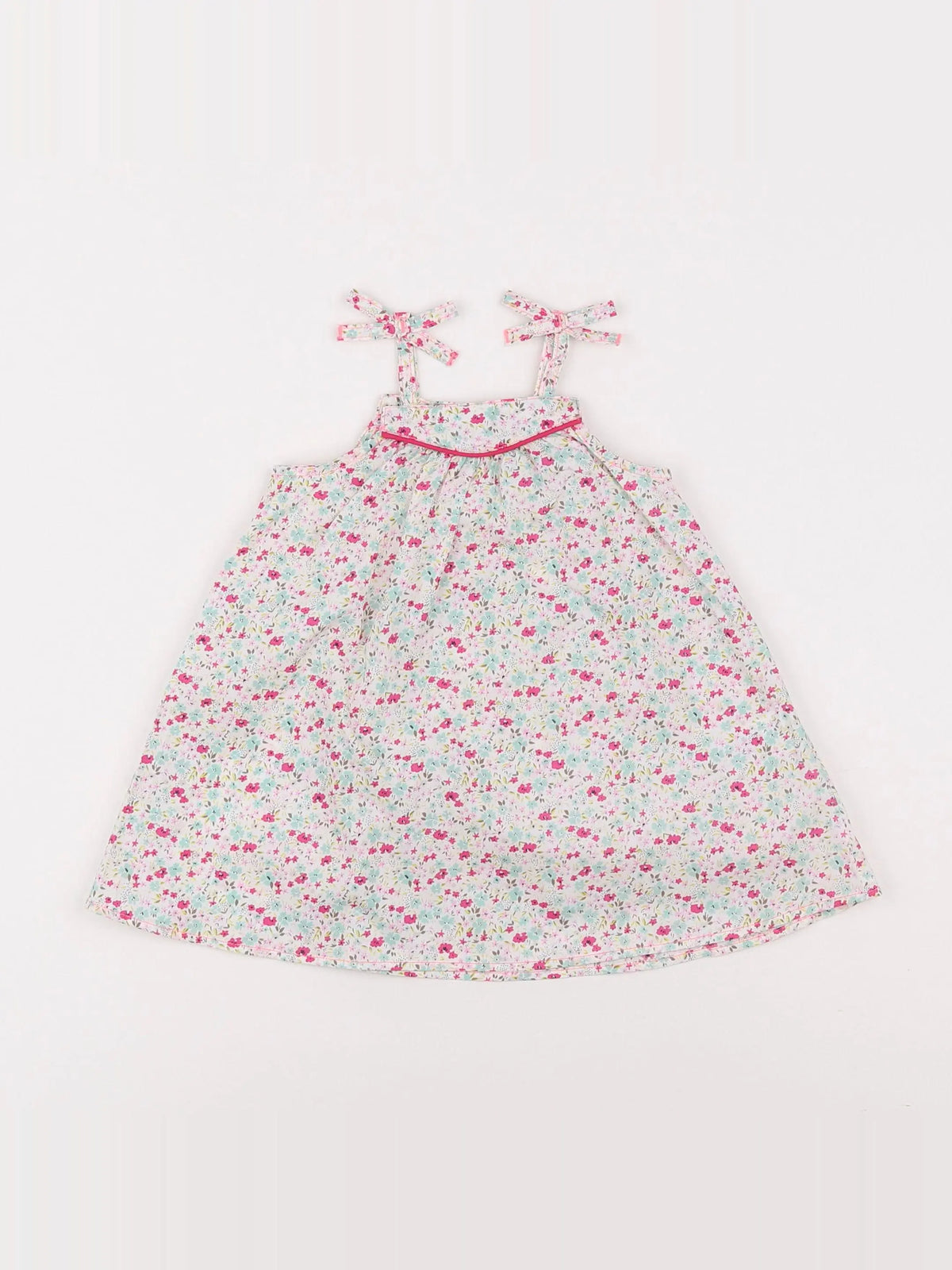 Petit Bateau - blouse blanc - 6 mois