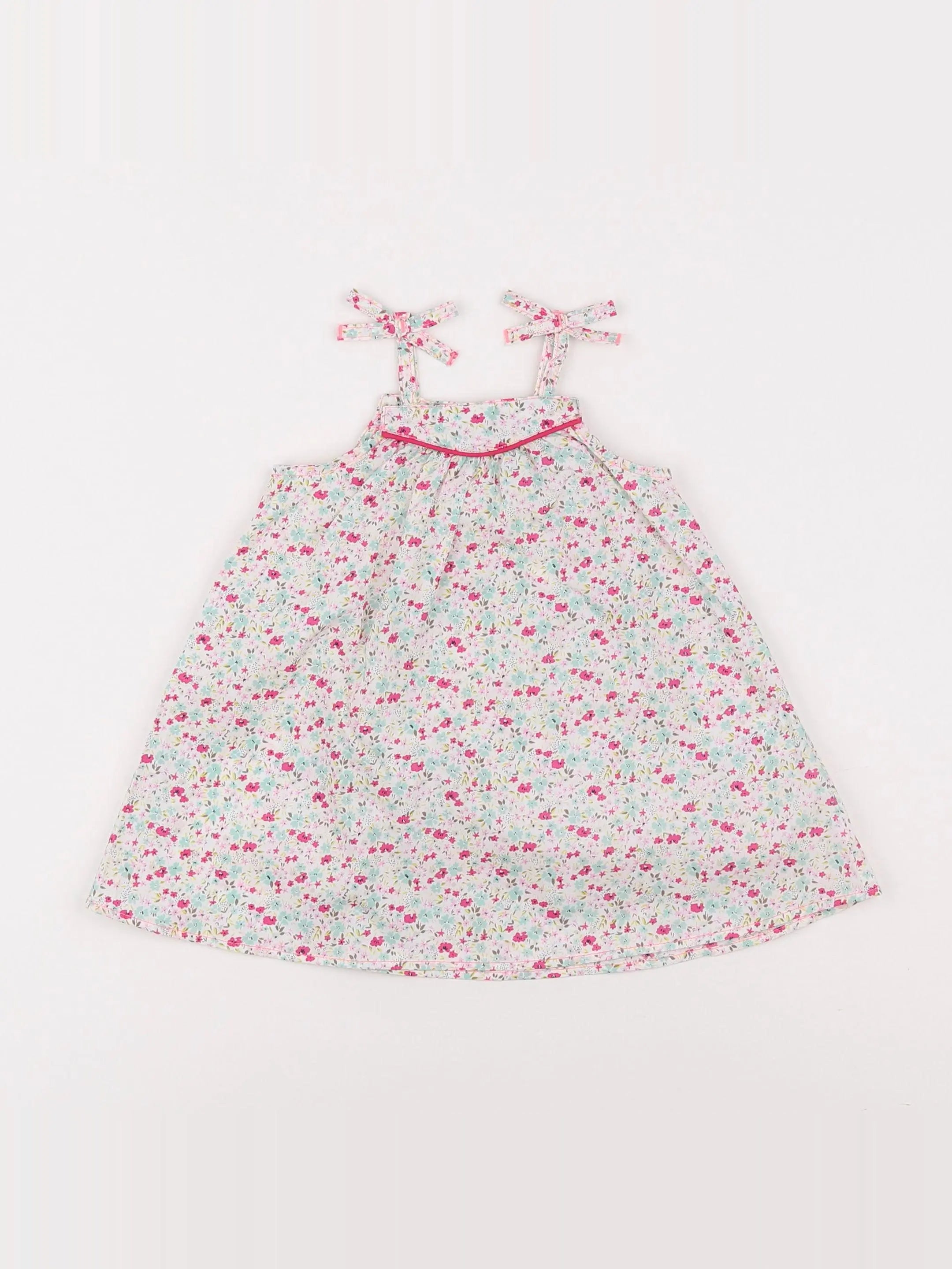 Petit Bateau - blouse blanc - 6 mois