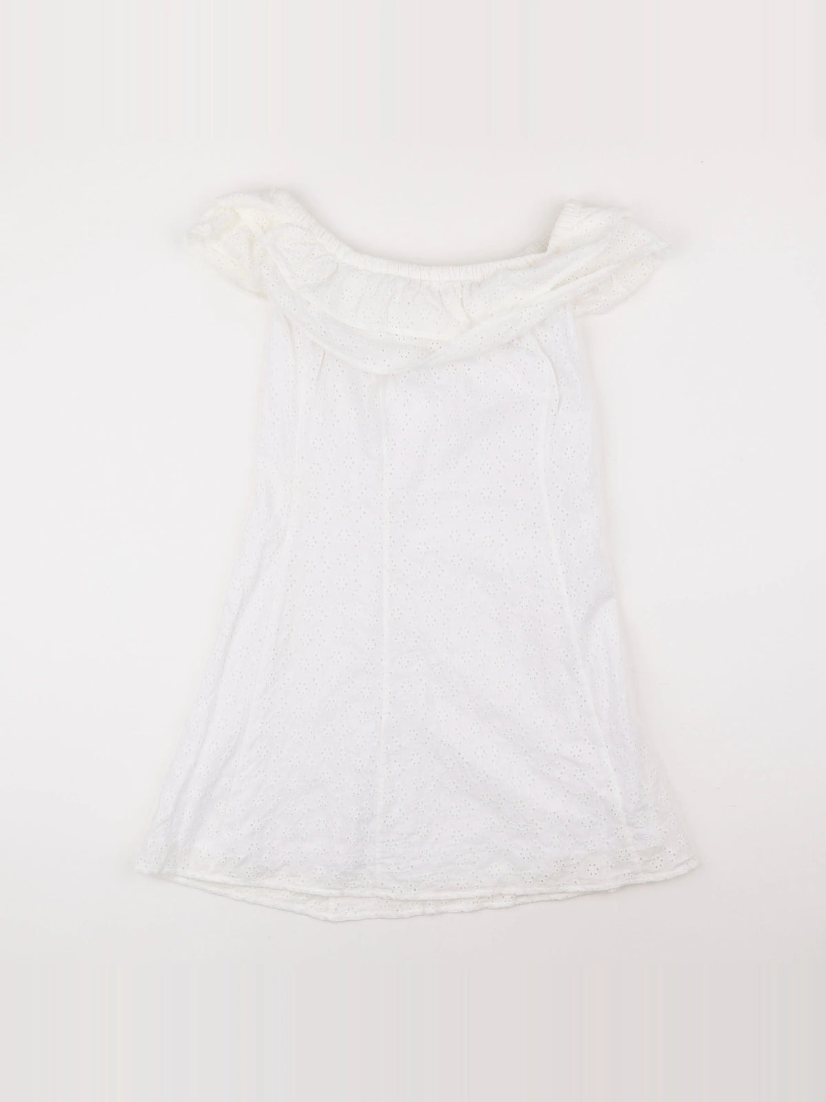 H&M - robe blanc - 8 ans