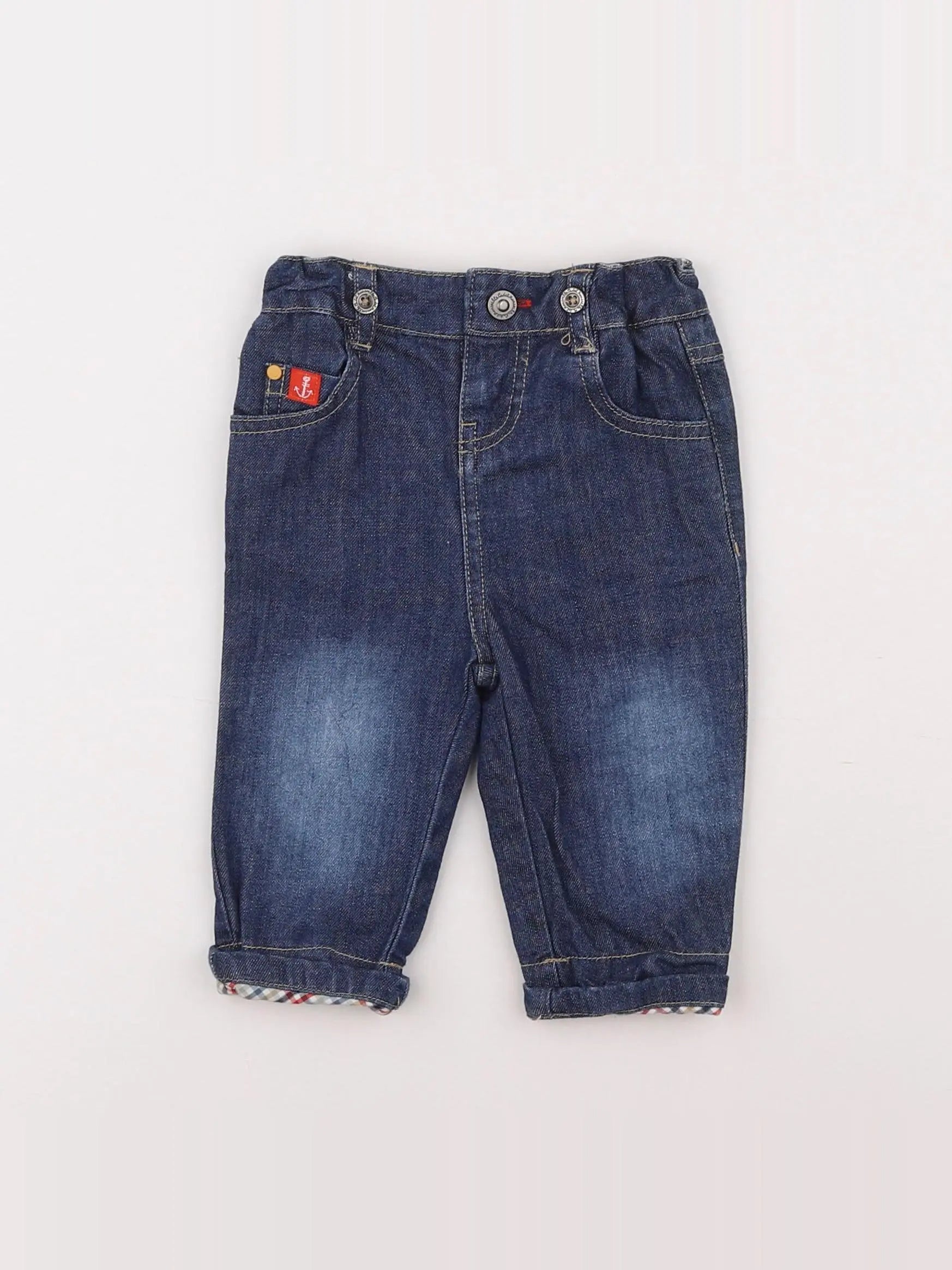 Cadet Rousselle - jean bleu - 6 mois