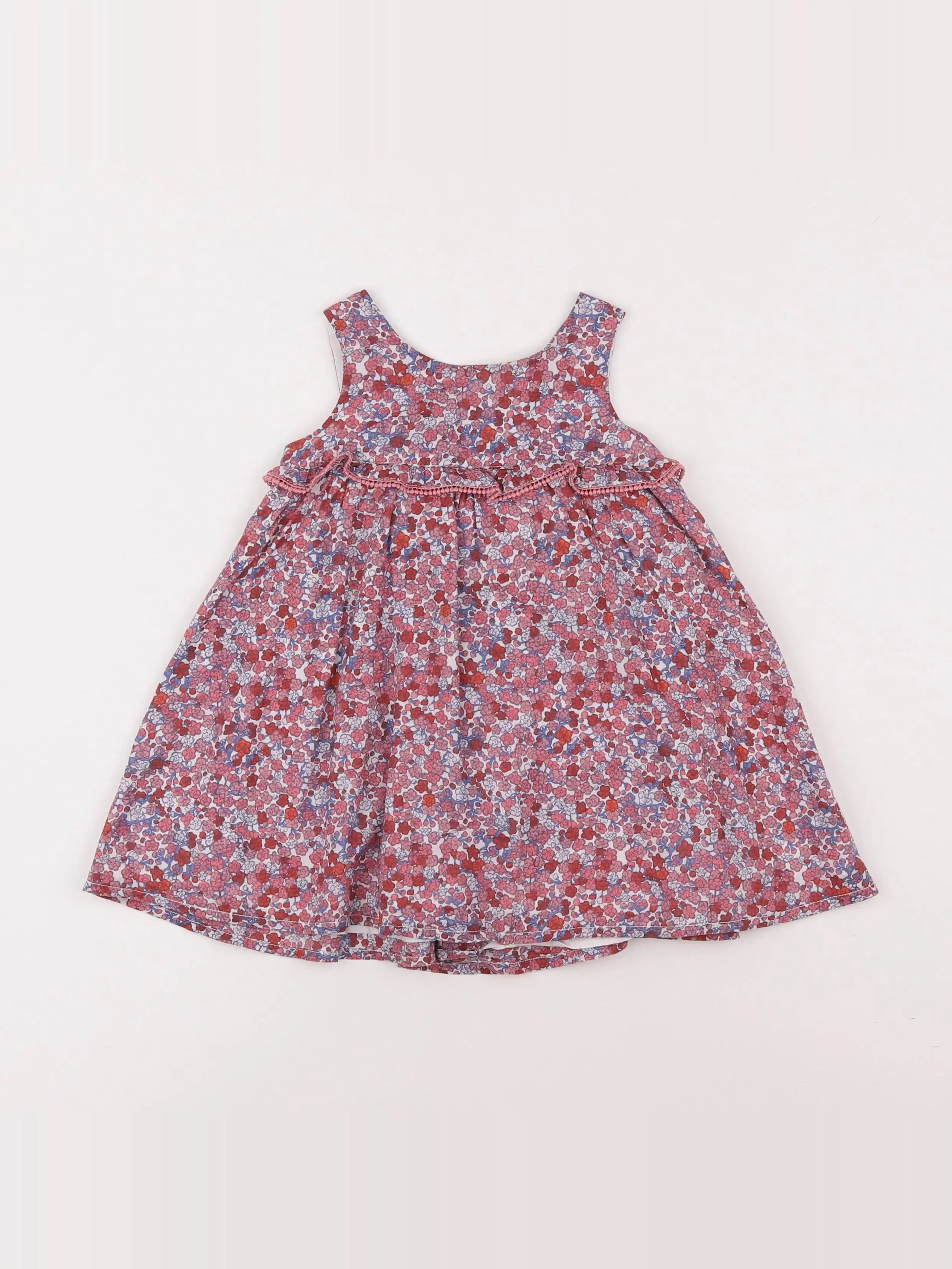 Boutchou - robe multicolore - 9 mois