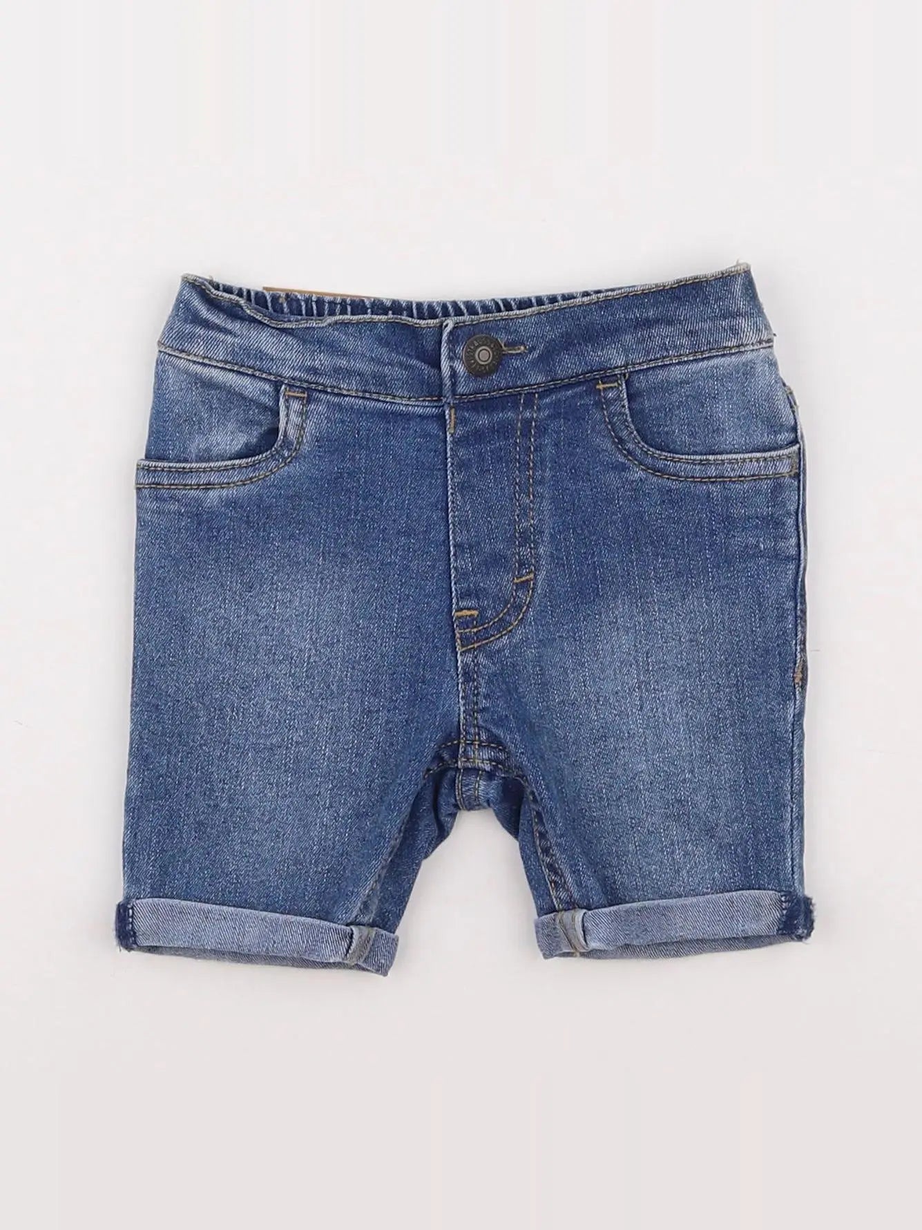 Levi's - short bleu - 6 mois