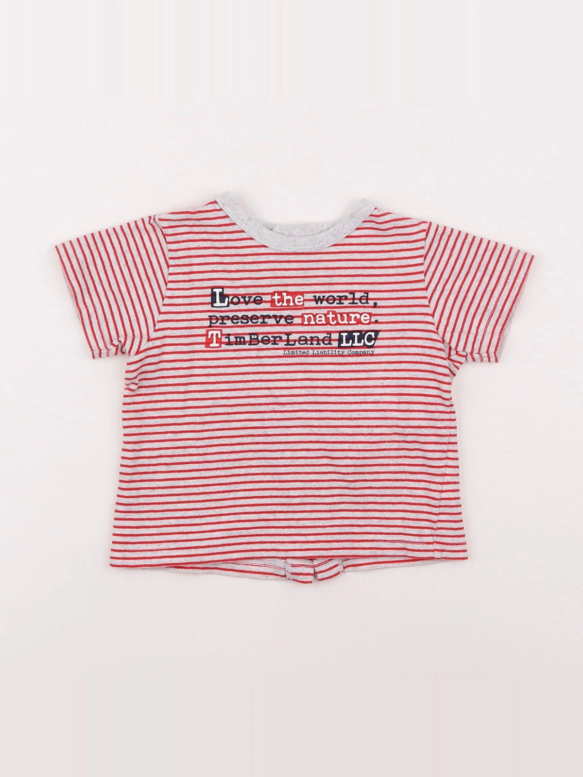 Timberland - tee-shirt rouge - 3 mois