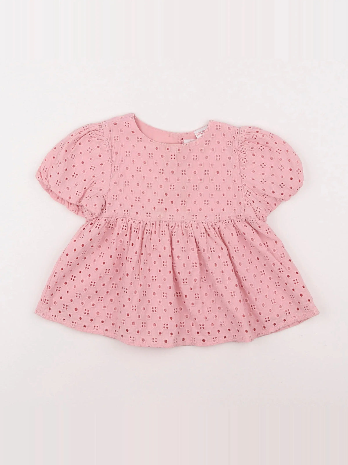 Zara - blouse rose - 9/12 mois