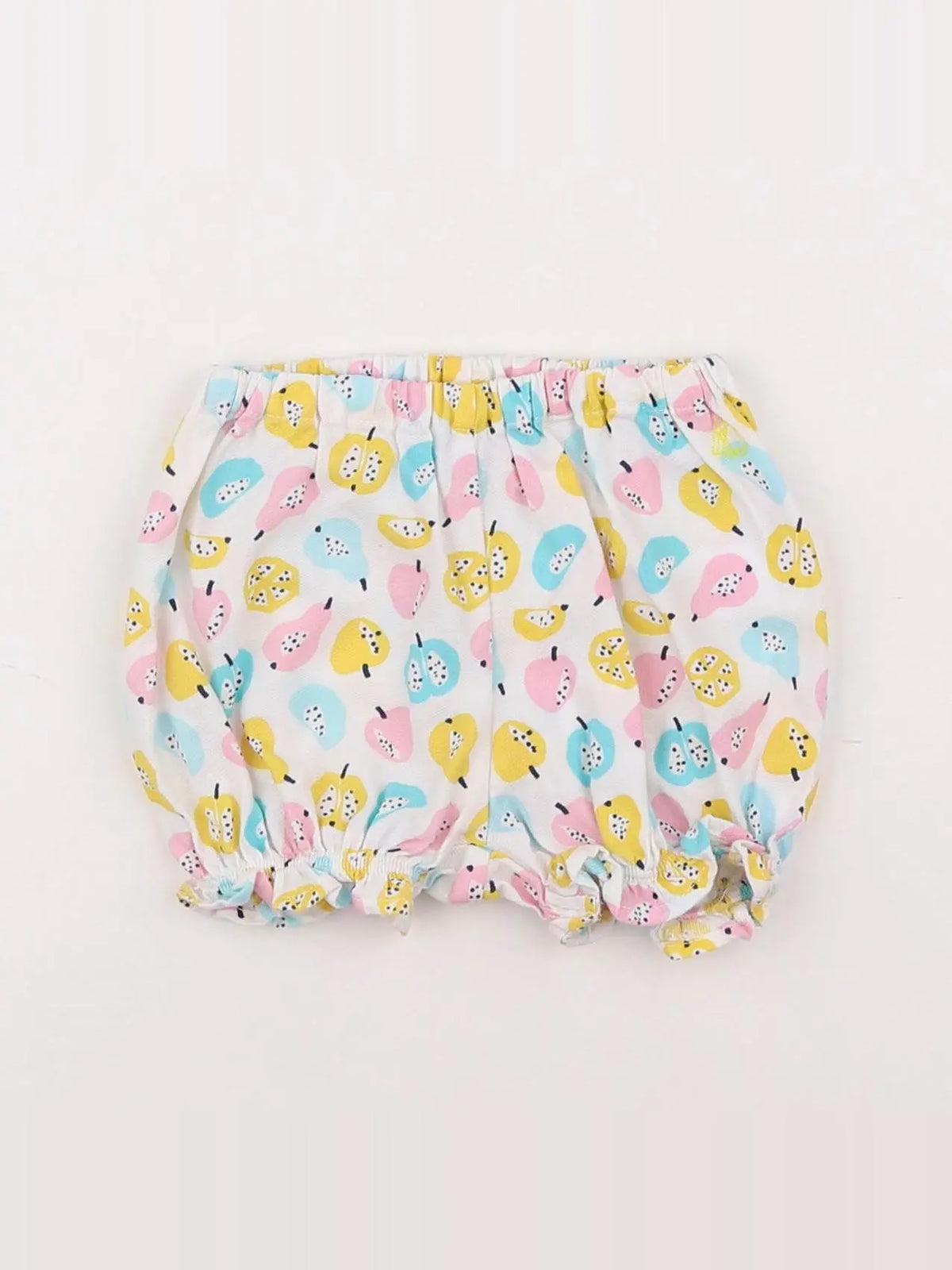 Petit Bateau - bloomer multicolore - 6 mois