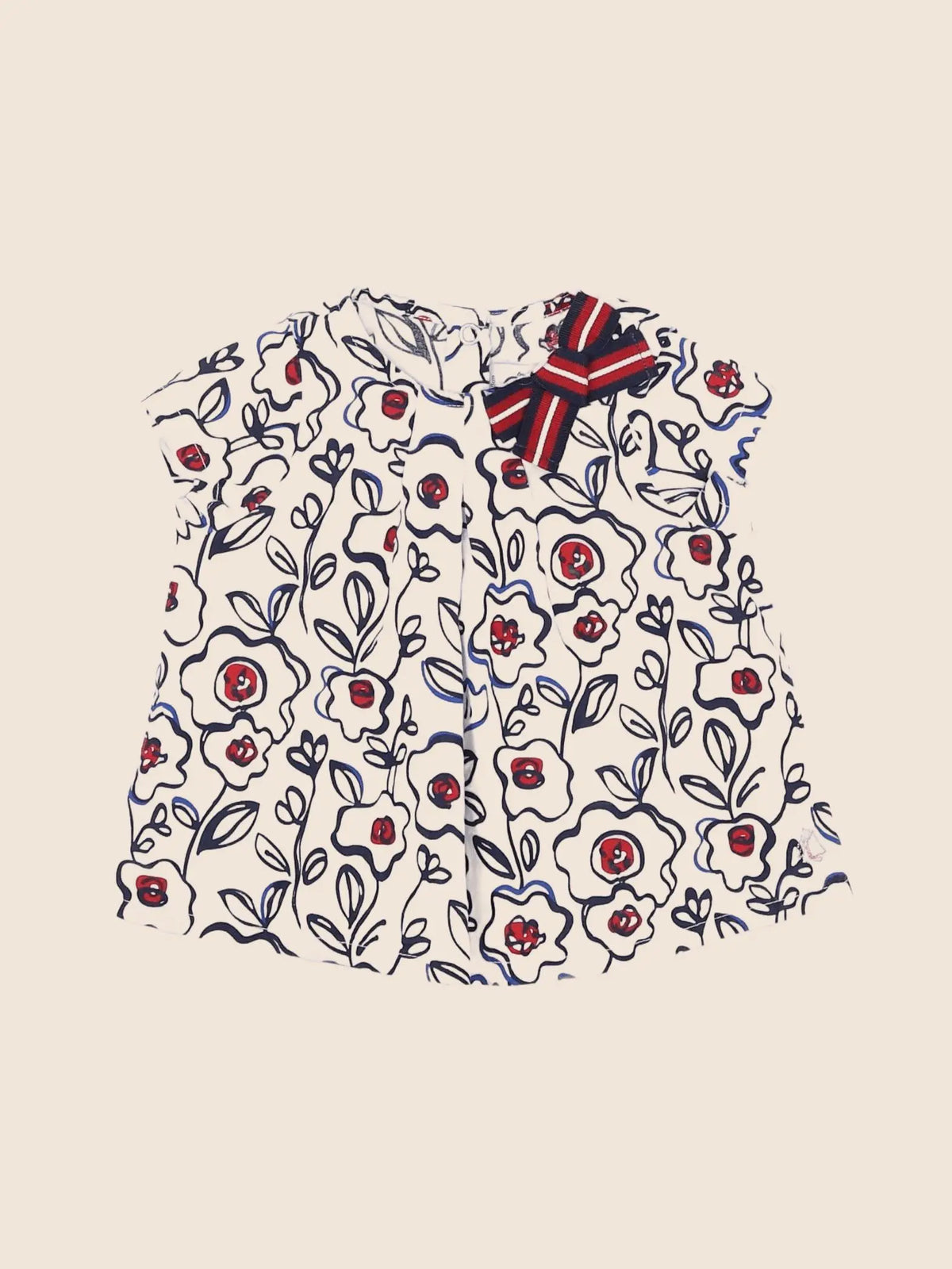 Petit Bateau - blouse multicolore - 3 mois