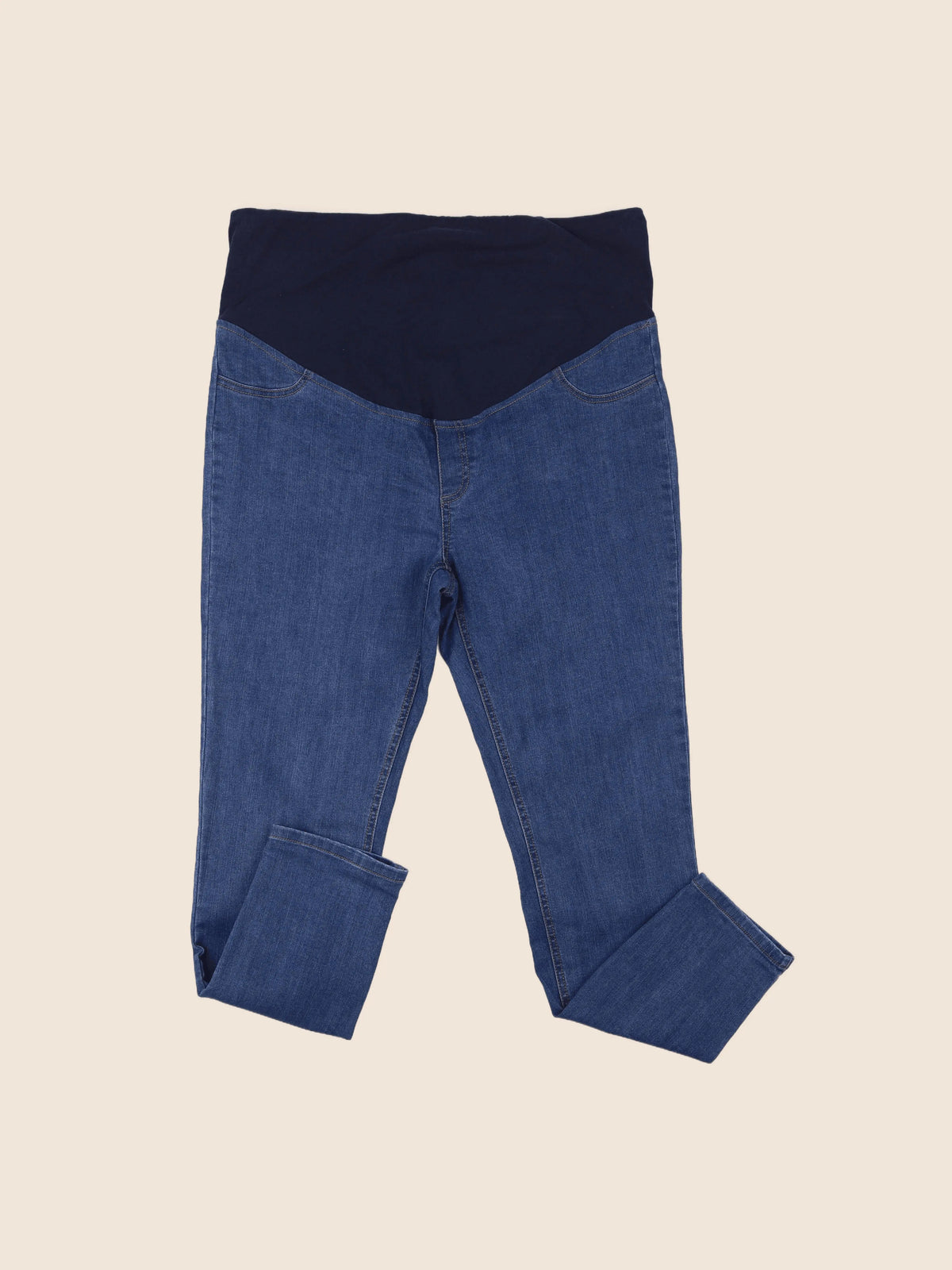 Vertbaudet - jean grossesse bleu - 48